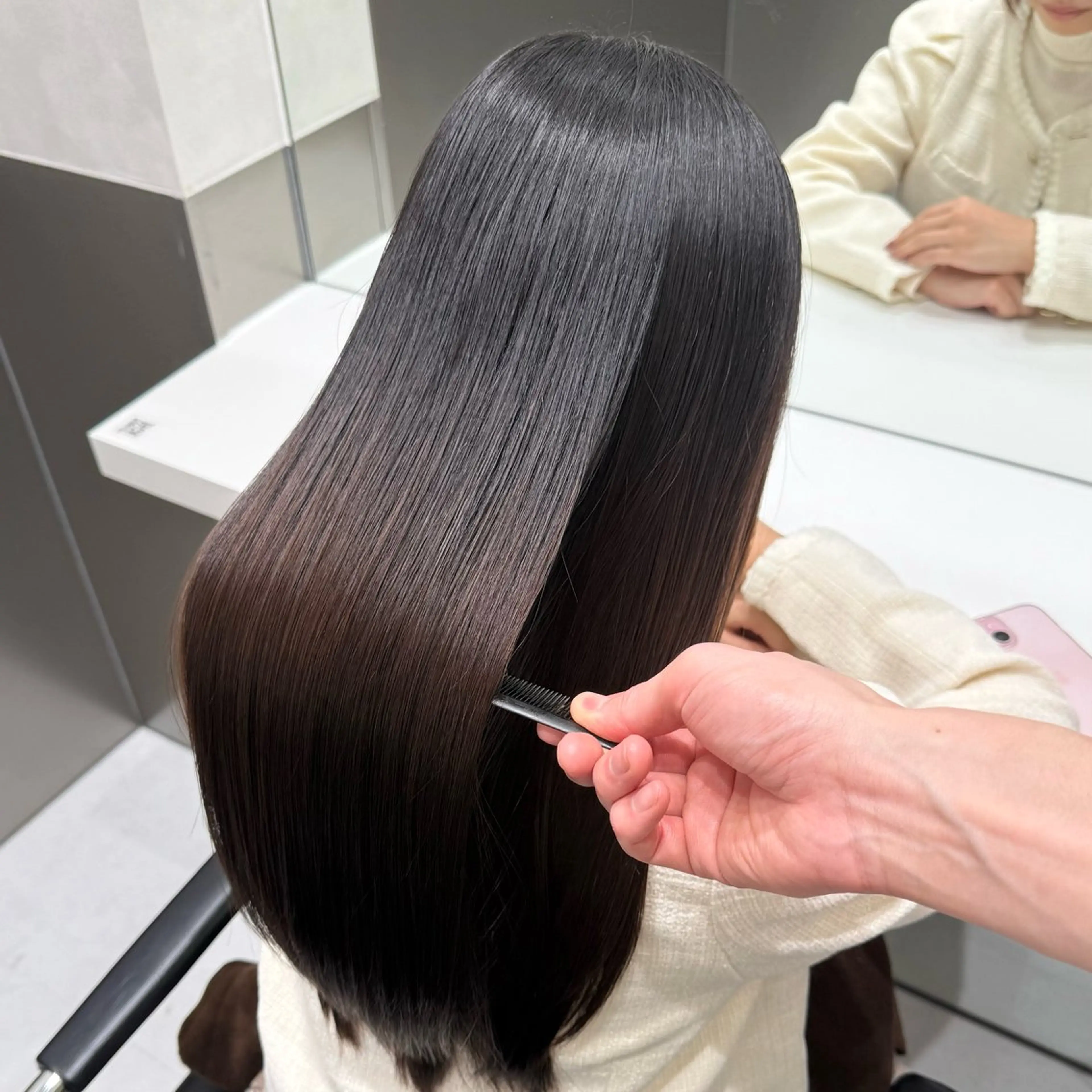 ロング トリートメント 美髪職人あお🦕 髪質改善｜原宿のヘアスタイル