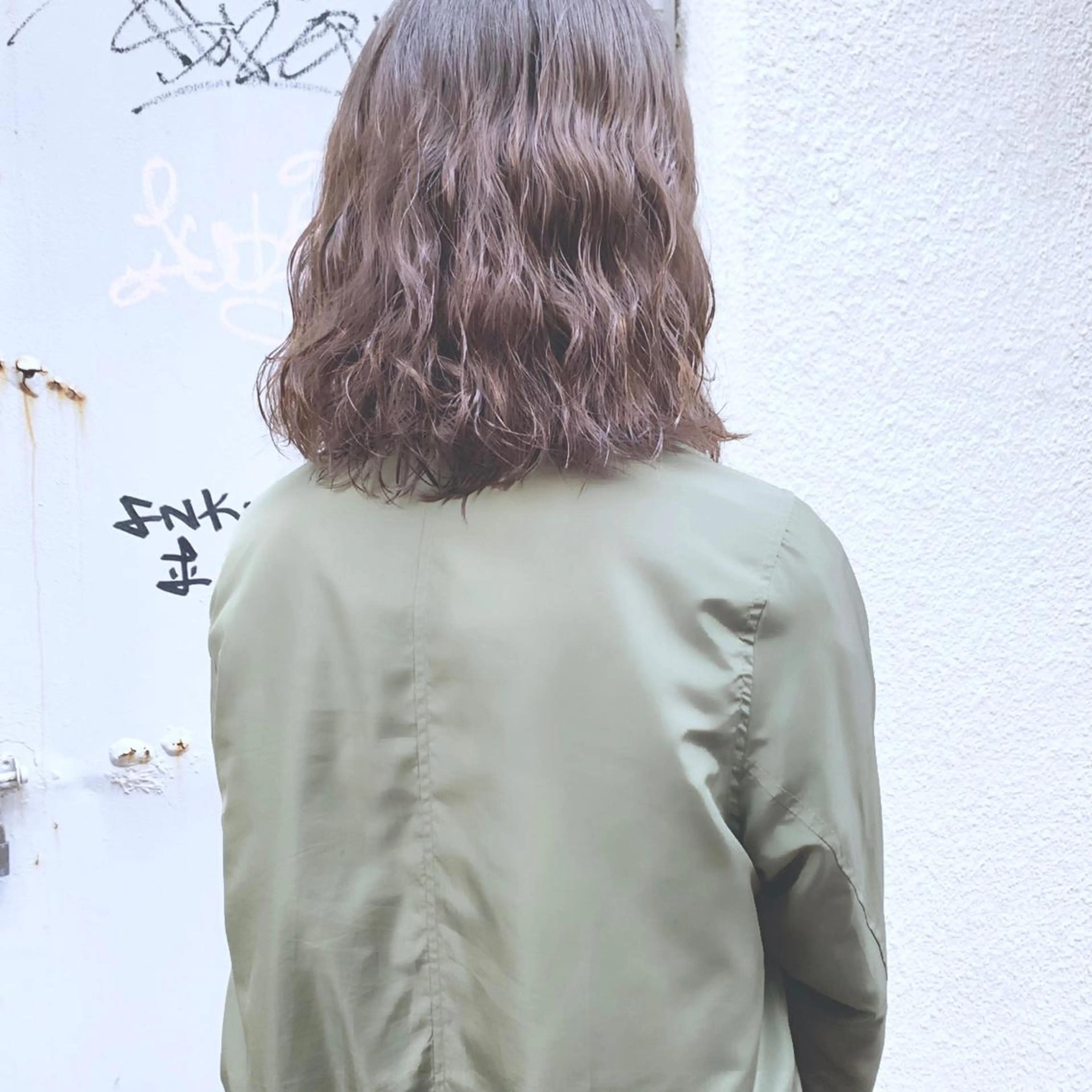 ミディアム パーマ カット パーマ 井上 美奈子のヘアスタイル