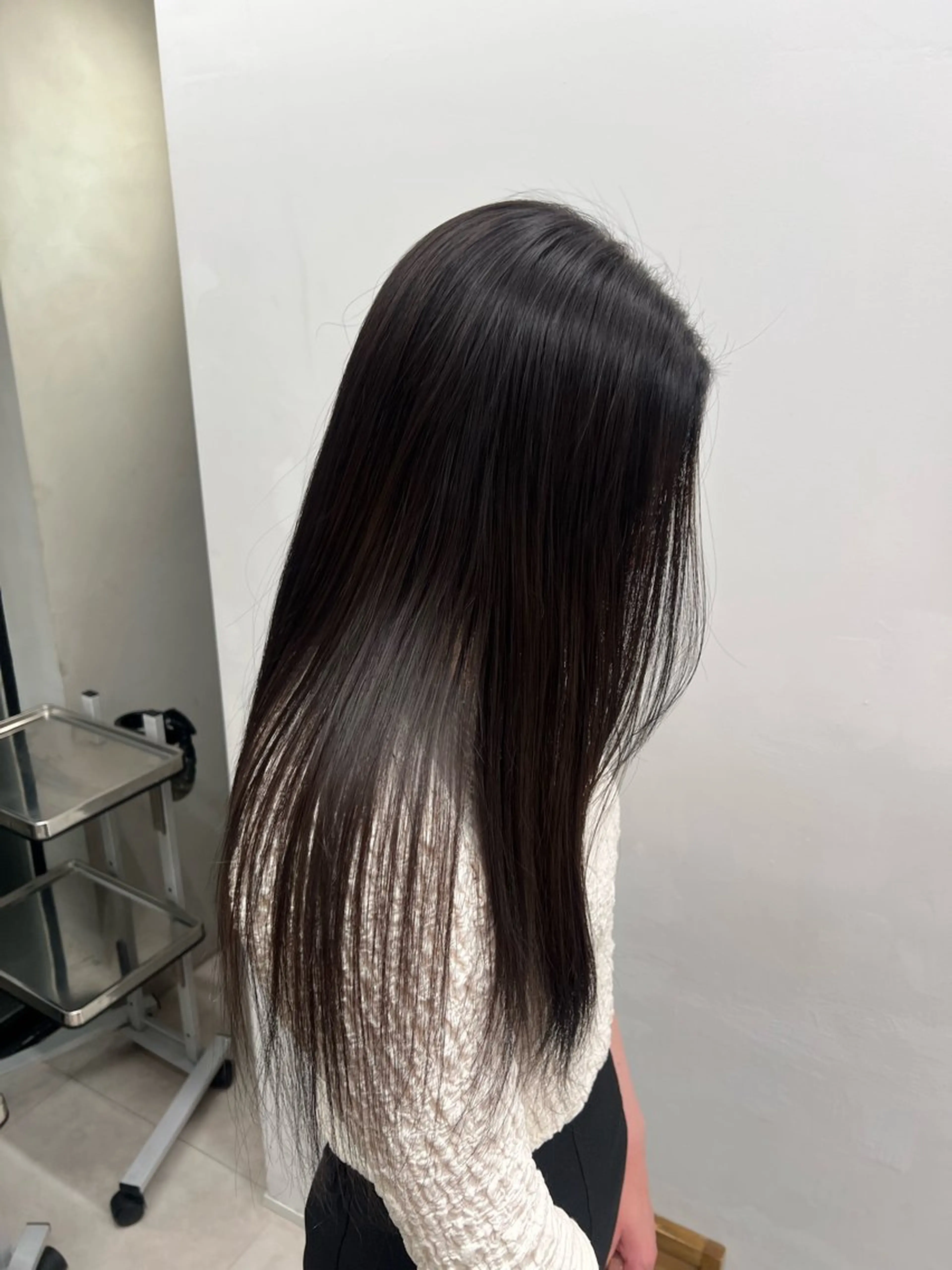 ロング カラー ヘアカラー Lomalia もえかのヘアスタイル