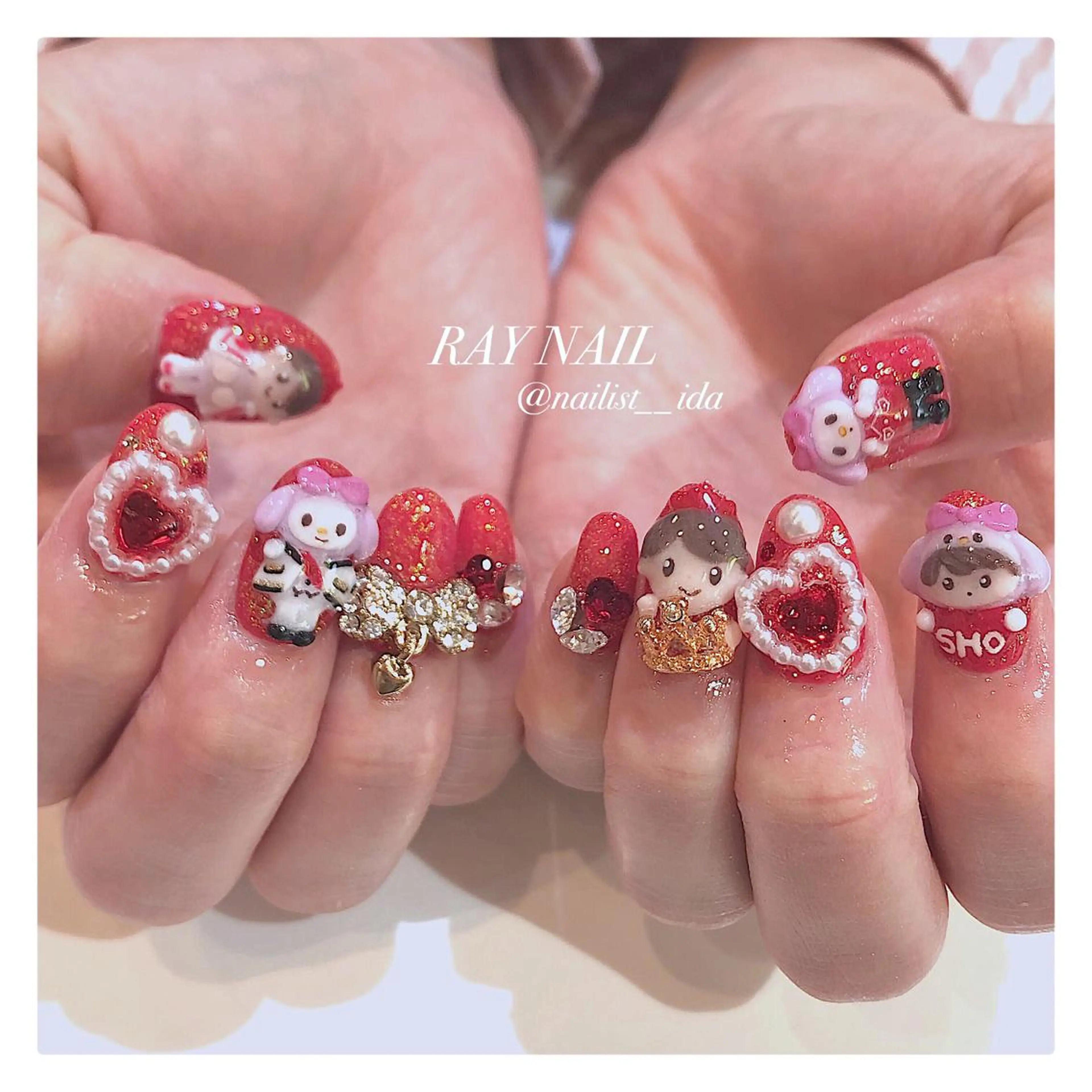 ネイル Arowa 伊田のネイルデザイン