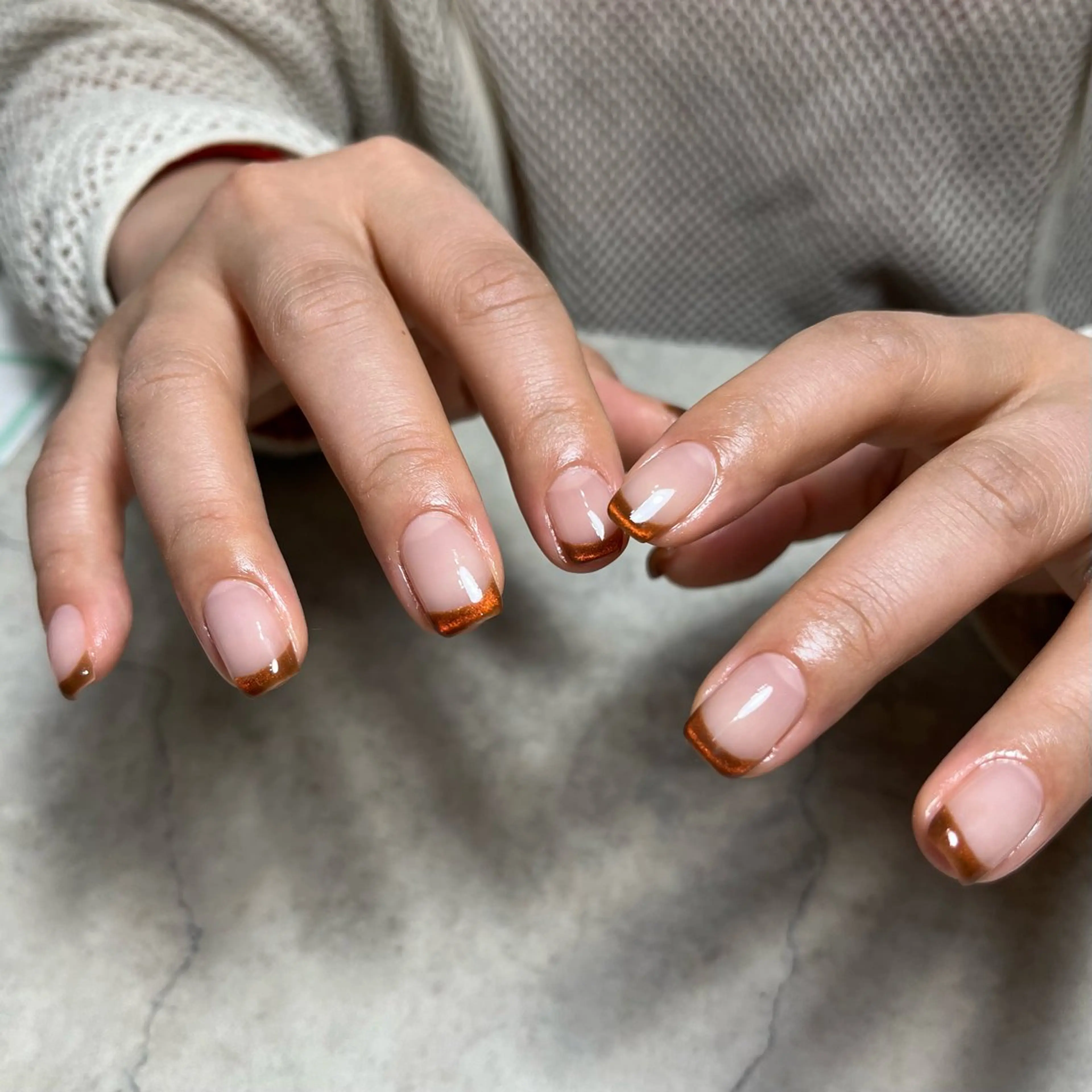 ネイル グリーン マグネットネイル nail salon O (en)所属・vegh. nail／阿波座のネイルデザイン