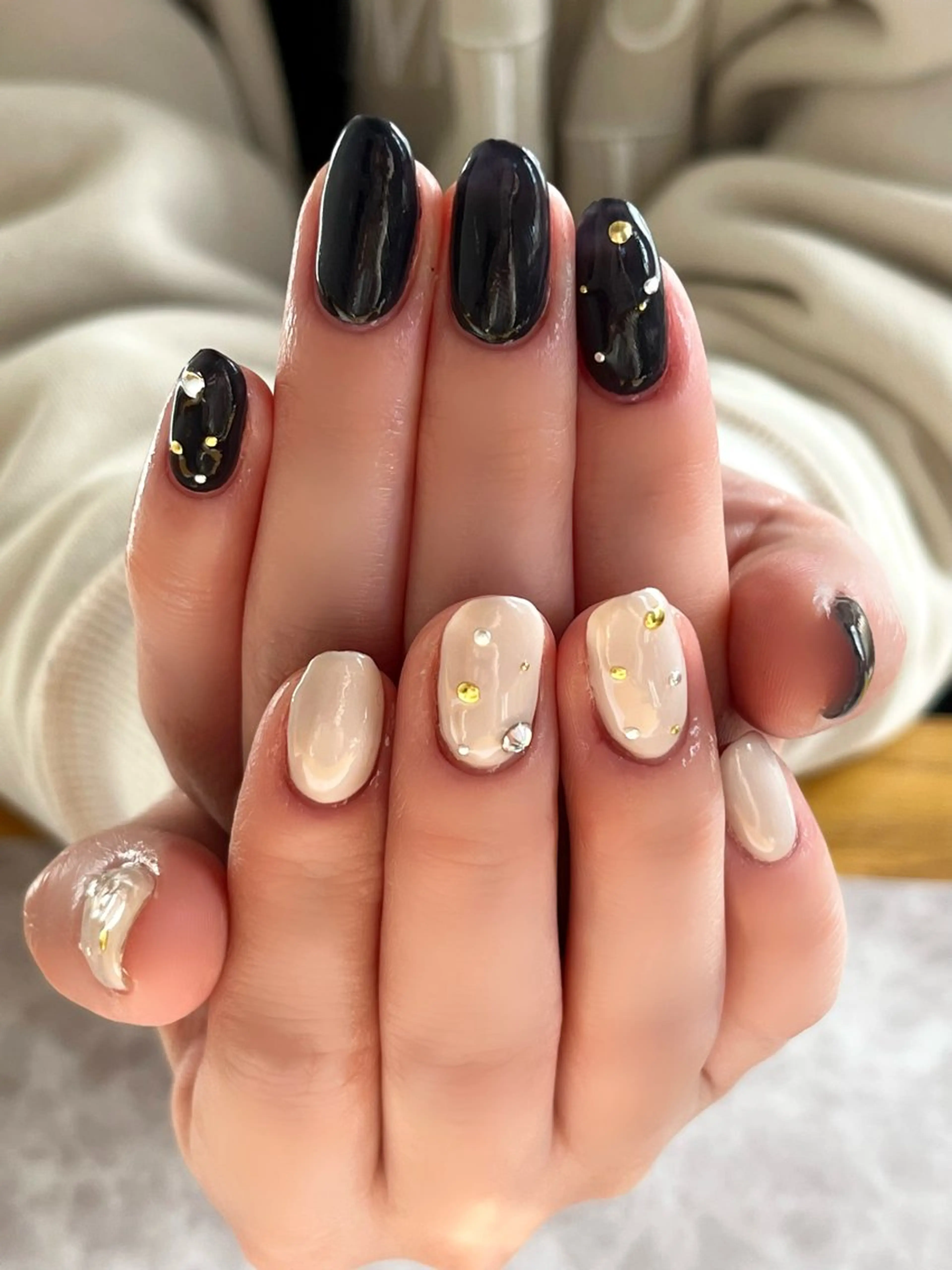 垢抜け🩵6本アート　カラー2色まで選択可(新規オフ無料¥0✨＋30分)の写真