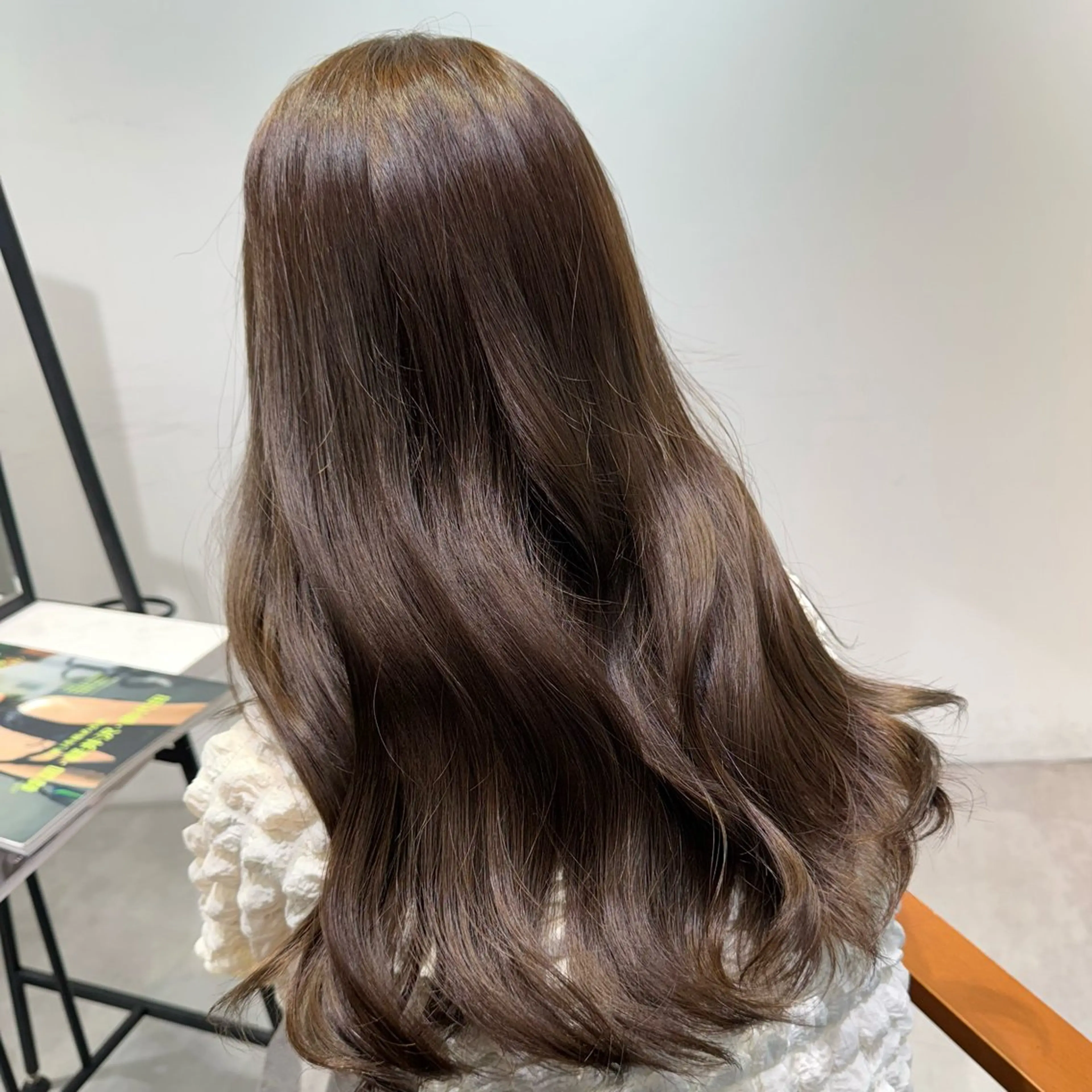 ロング カラー ヘアアレンジ ヘアカラー ブリーチなしカラー /新百合ヶ丘/安形翔のヘアスタイル