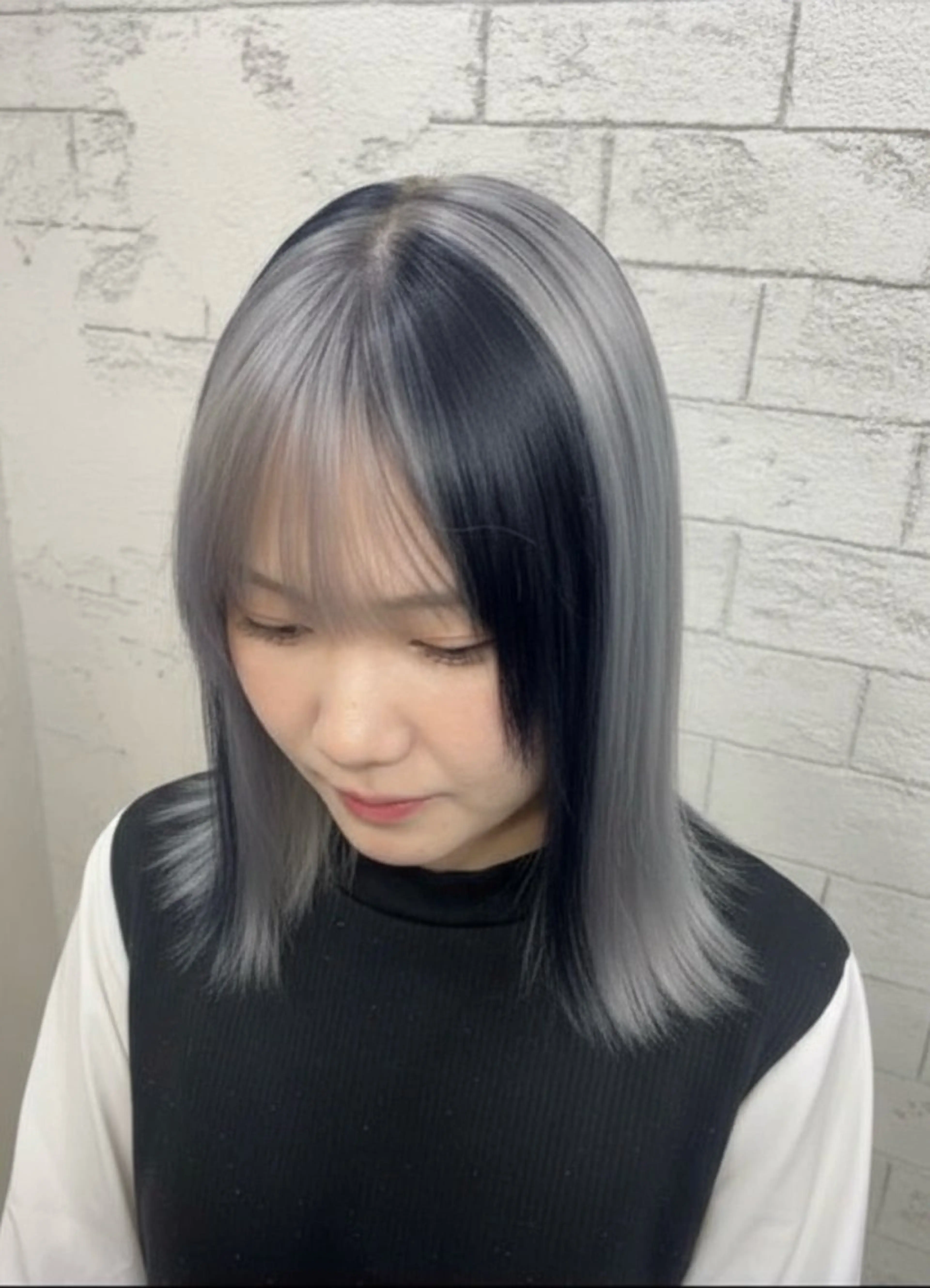 ミディアム ヘアカラー prize🤍ྀི kana🖤ྀིのヘアスタイル