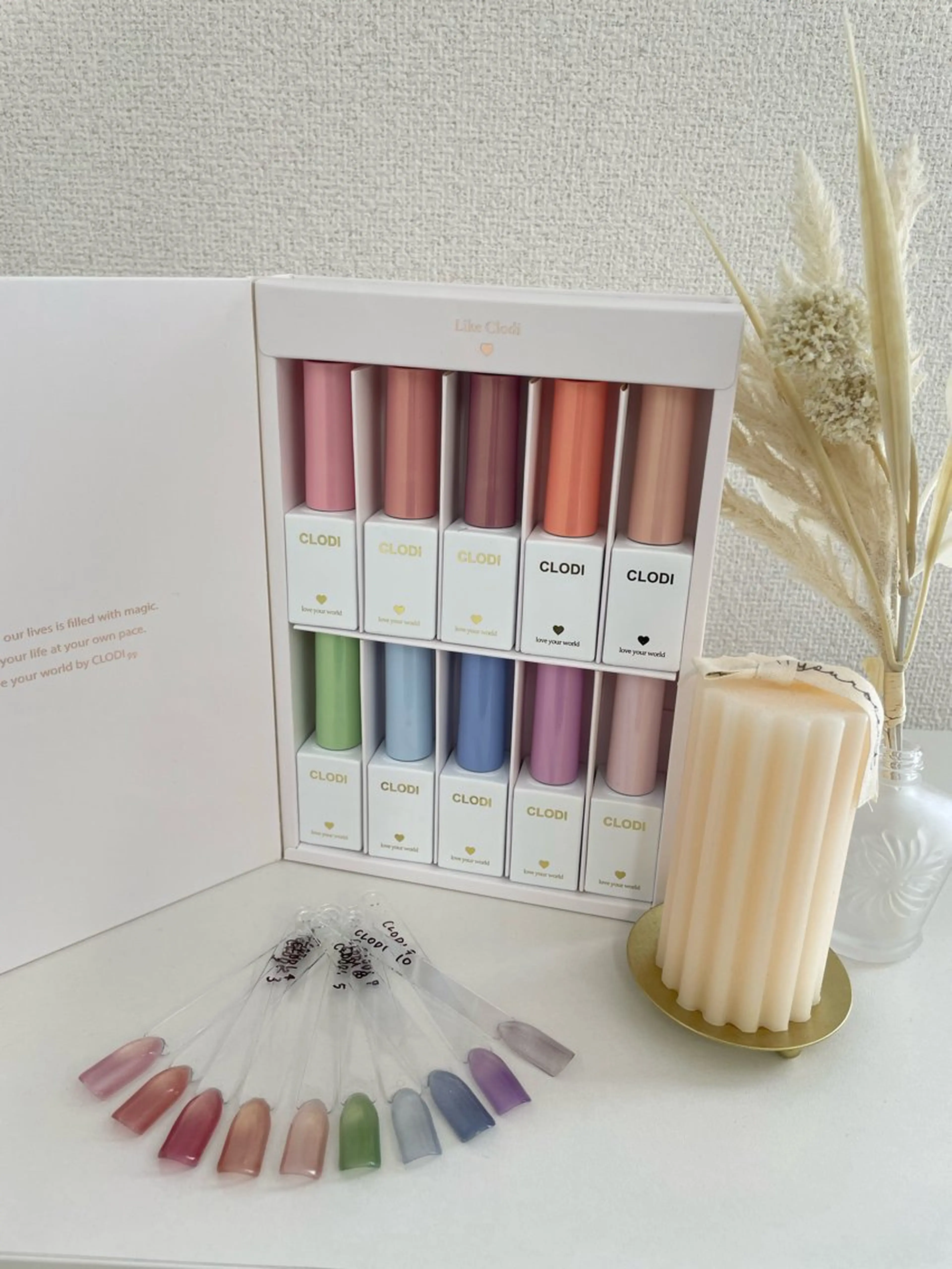 ネイル 韓国ネイル マグネットネイル ワンカラーネイル hana. _KITAJIMAのネイルデザイン