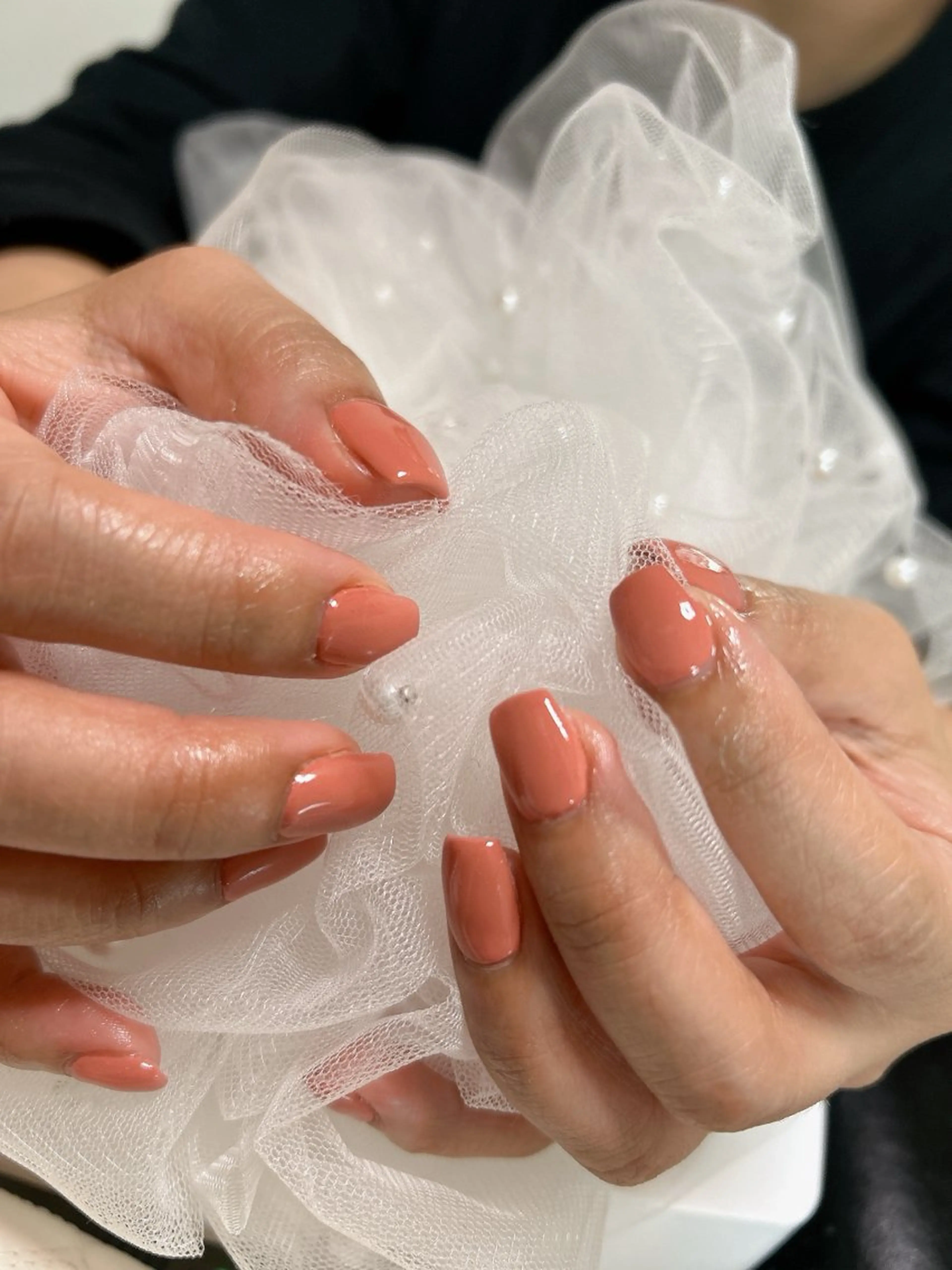 ネイル ジェルネイル ハート ニュアンスネイル パラジェル ハンドネイル nail salon L.Nのネイルデザイン
