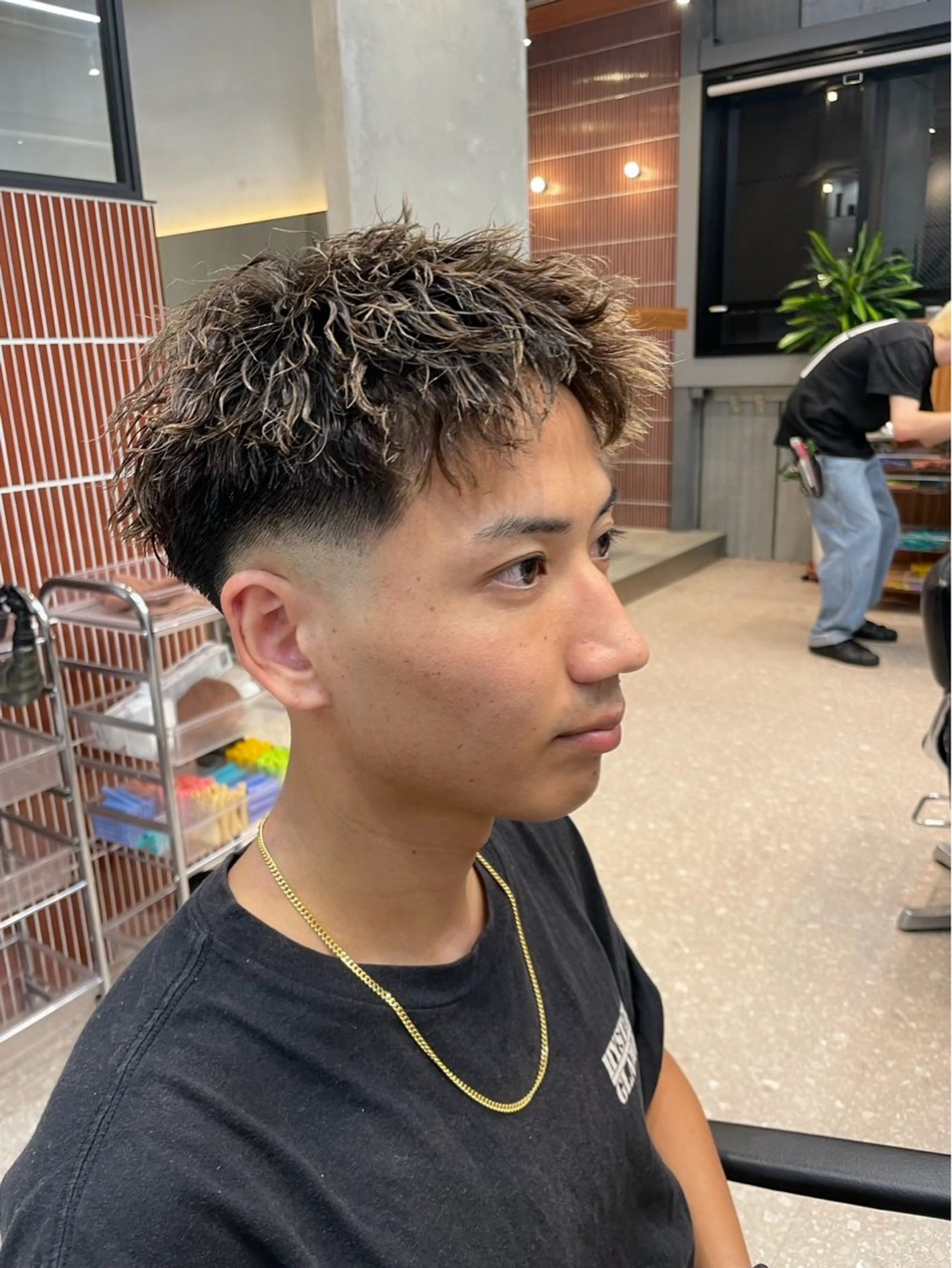 メンズ メンズパーマ 砂川 渉　elima byのヘアスタイル