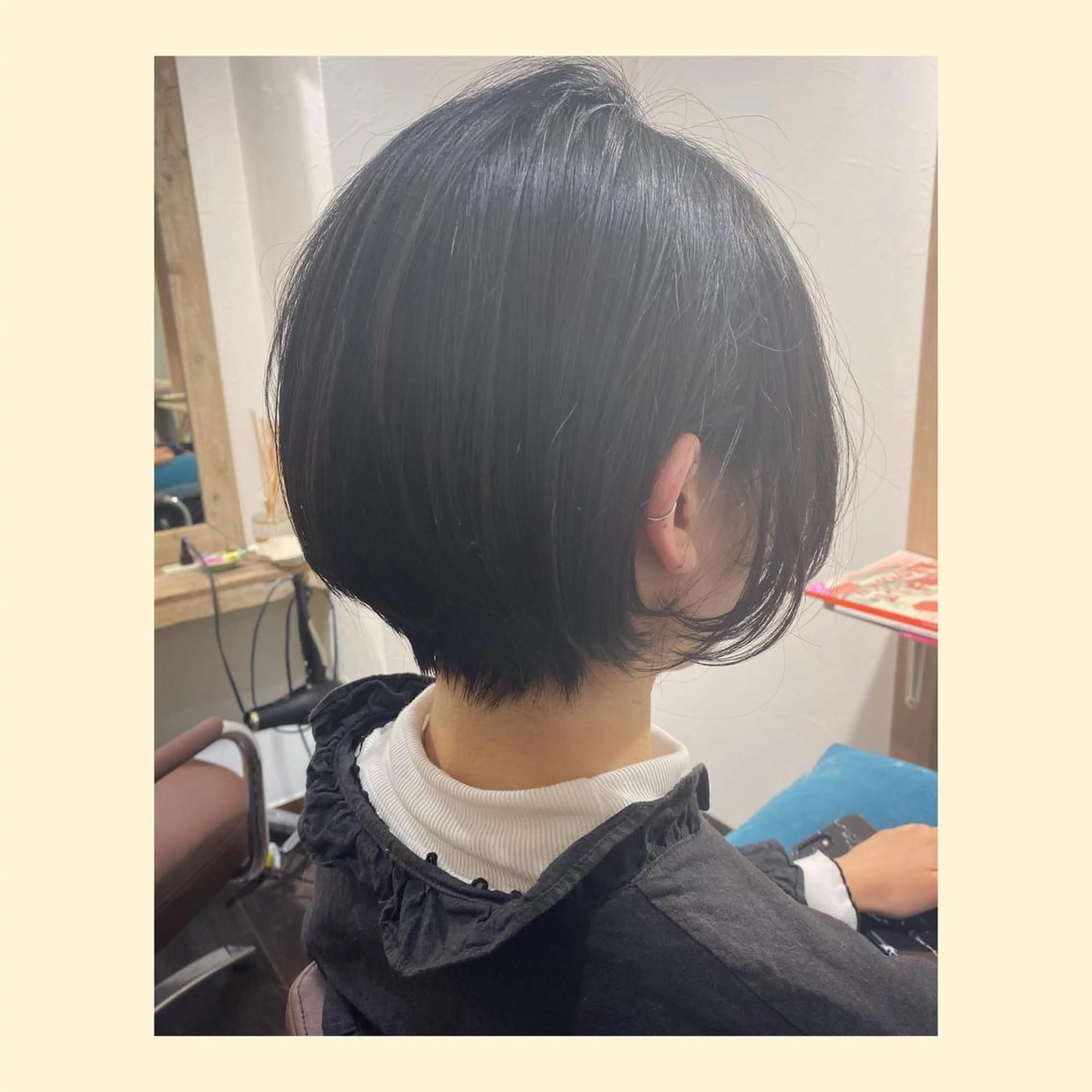 ショート カラー カット トリートメント ヘッドスパ 🌈ショート/レイヤ ーカット/中村崇宏のヘアスタイル