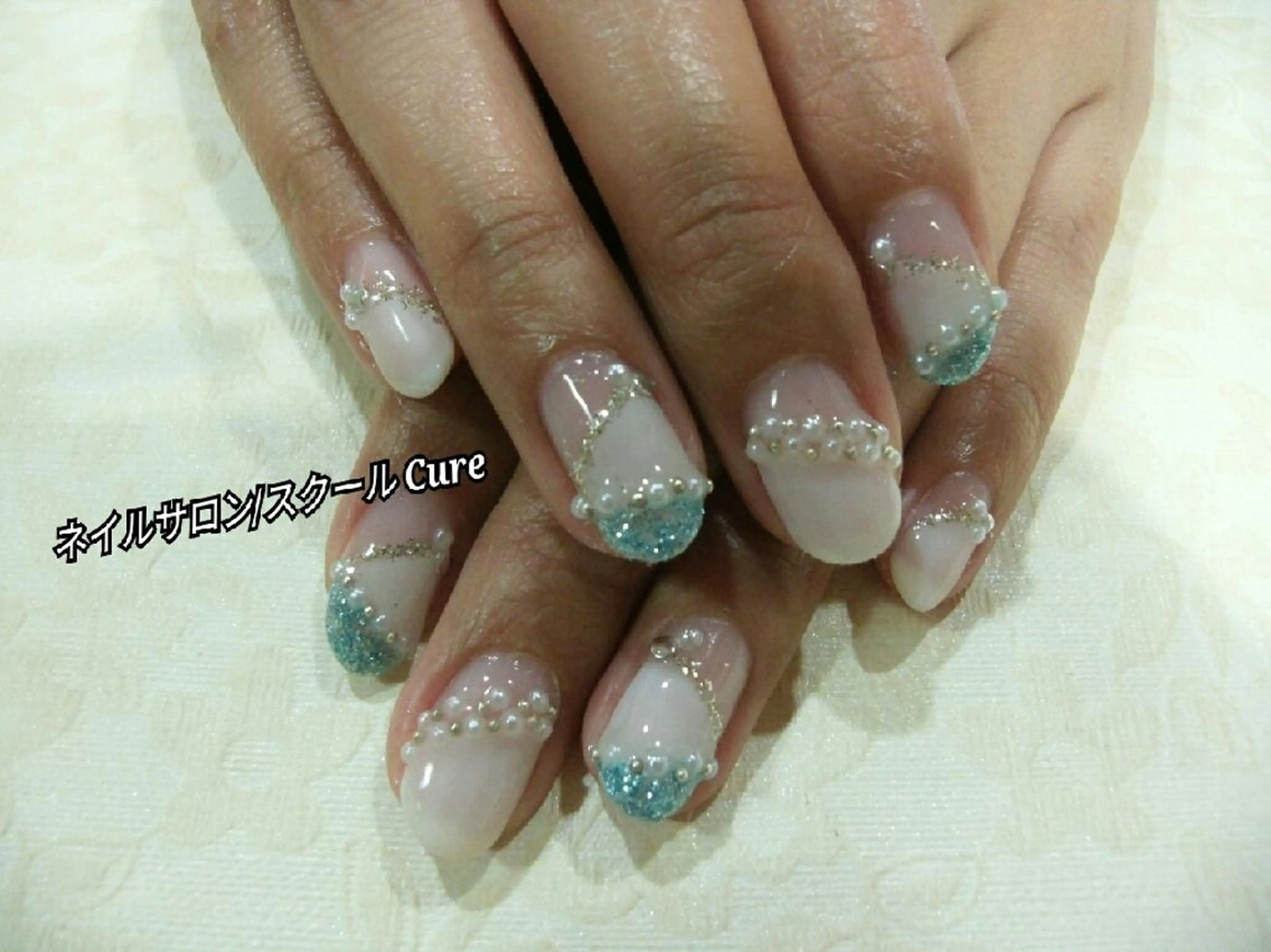 セミロング ネイル ネイルサロン Cureのネイルデザイン