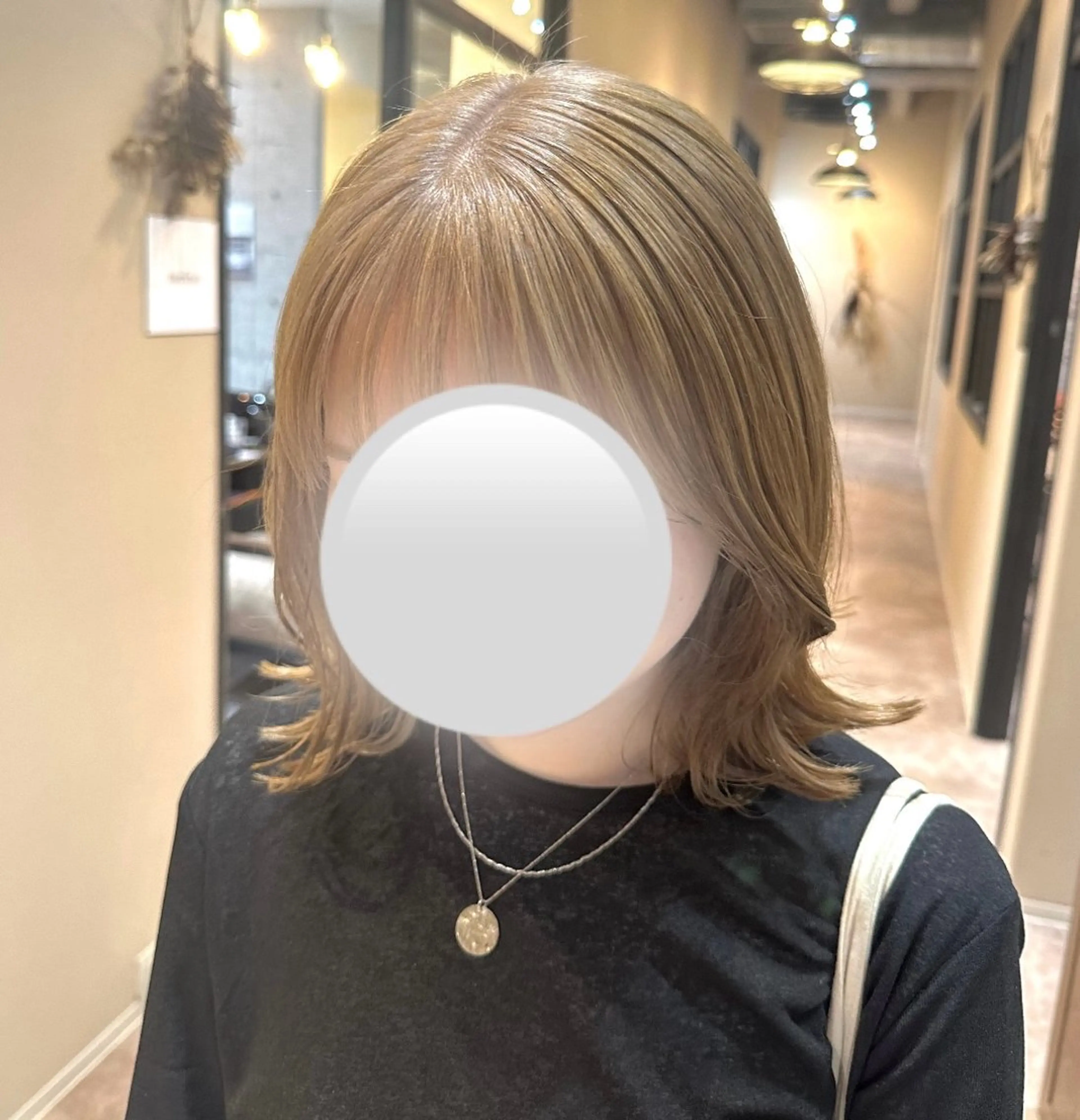 ミディアム カラー Sara newi 🎀透明感🎀のヘアスタイル