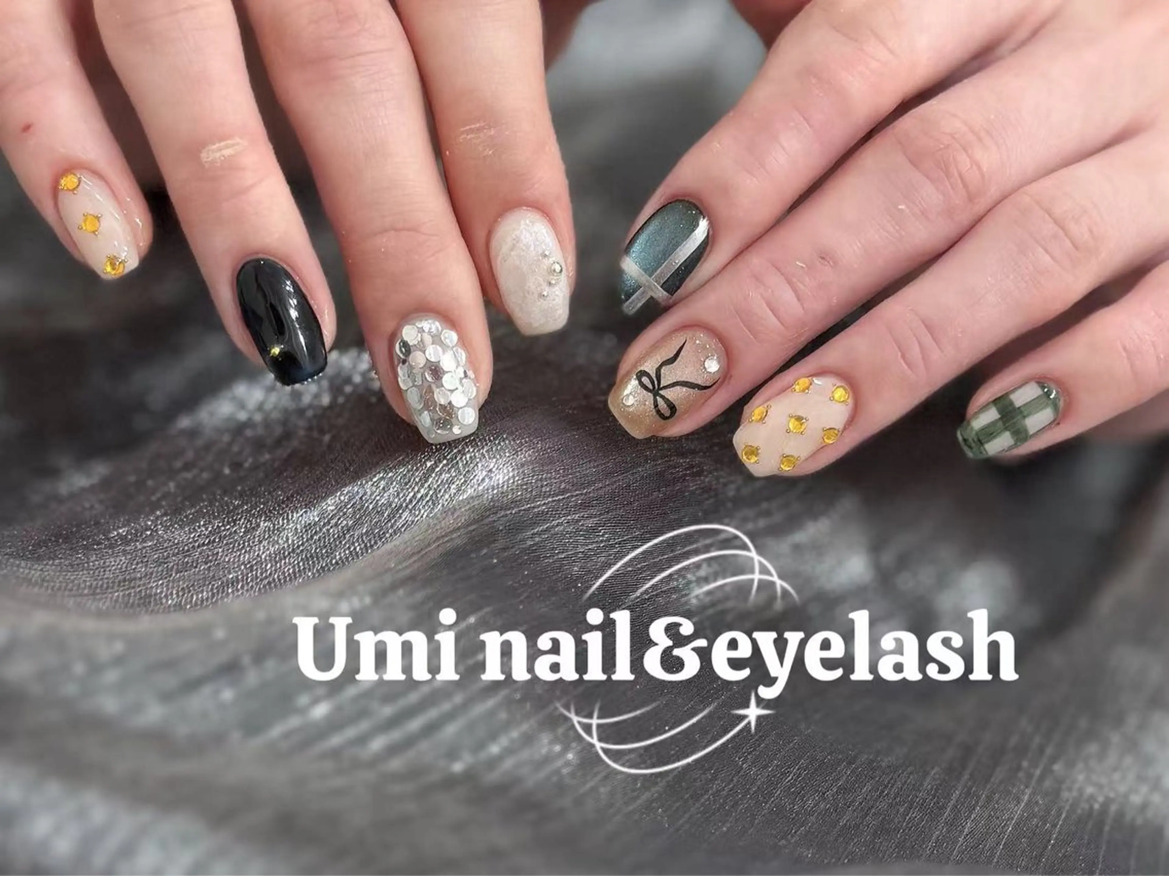 ネイル Uminail&eyelash所属・り このネイルデザイン