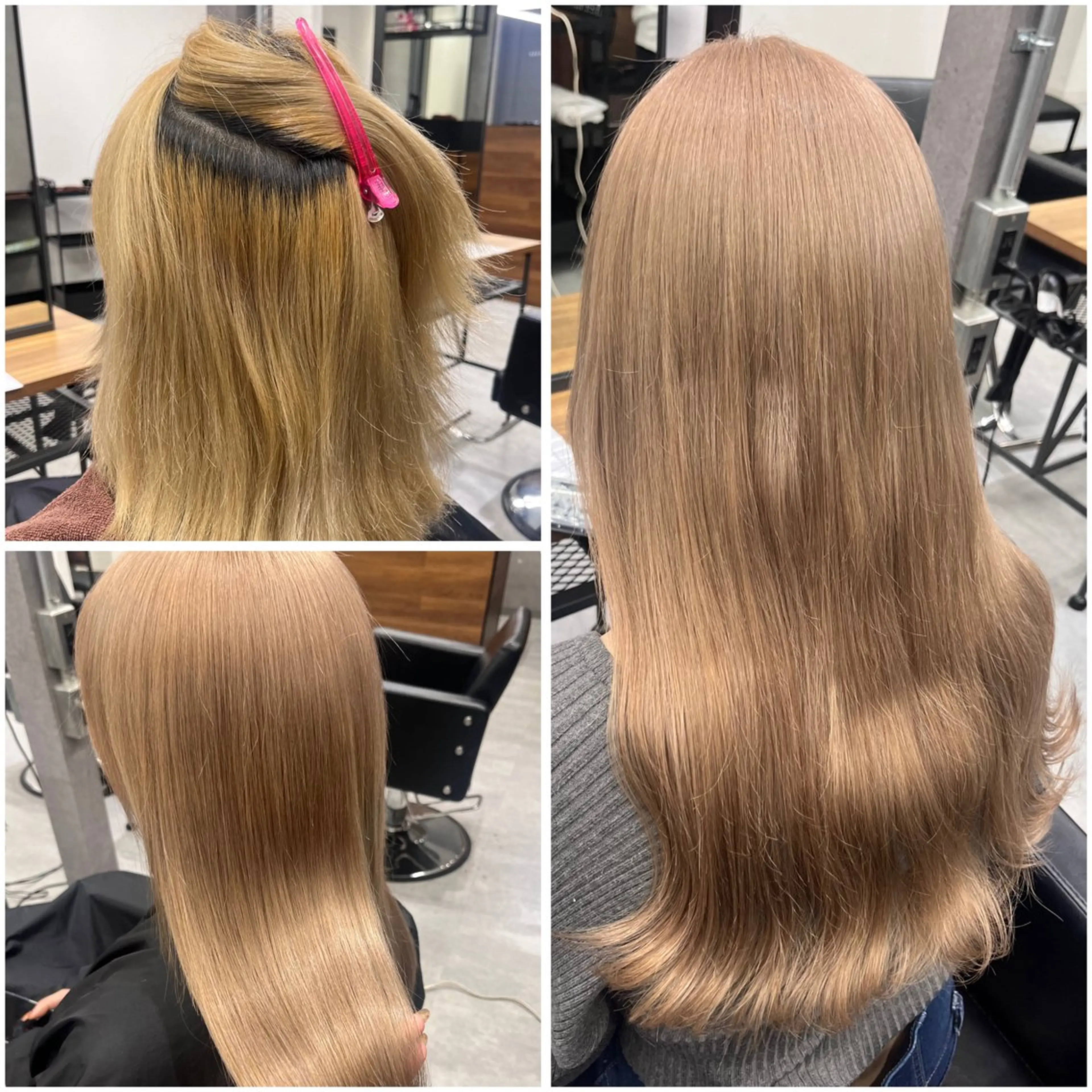 ロング ヘアカラー トリートメント エクステ MAKO ❤️‍🔥NEXTのヘアスタイル