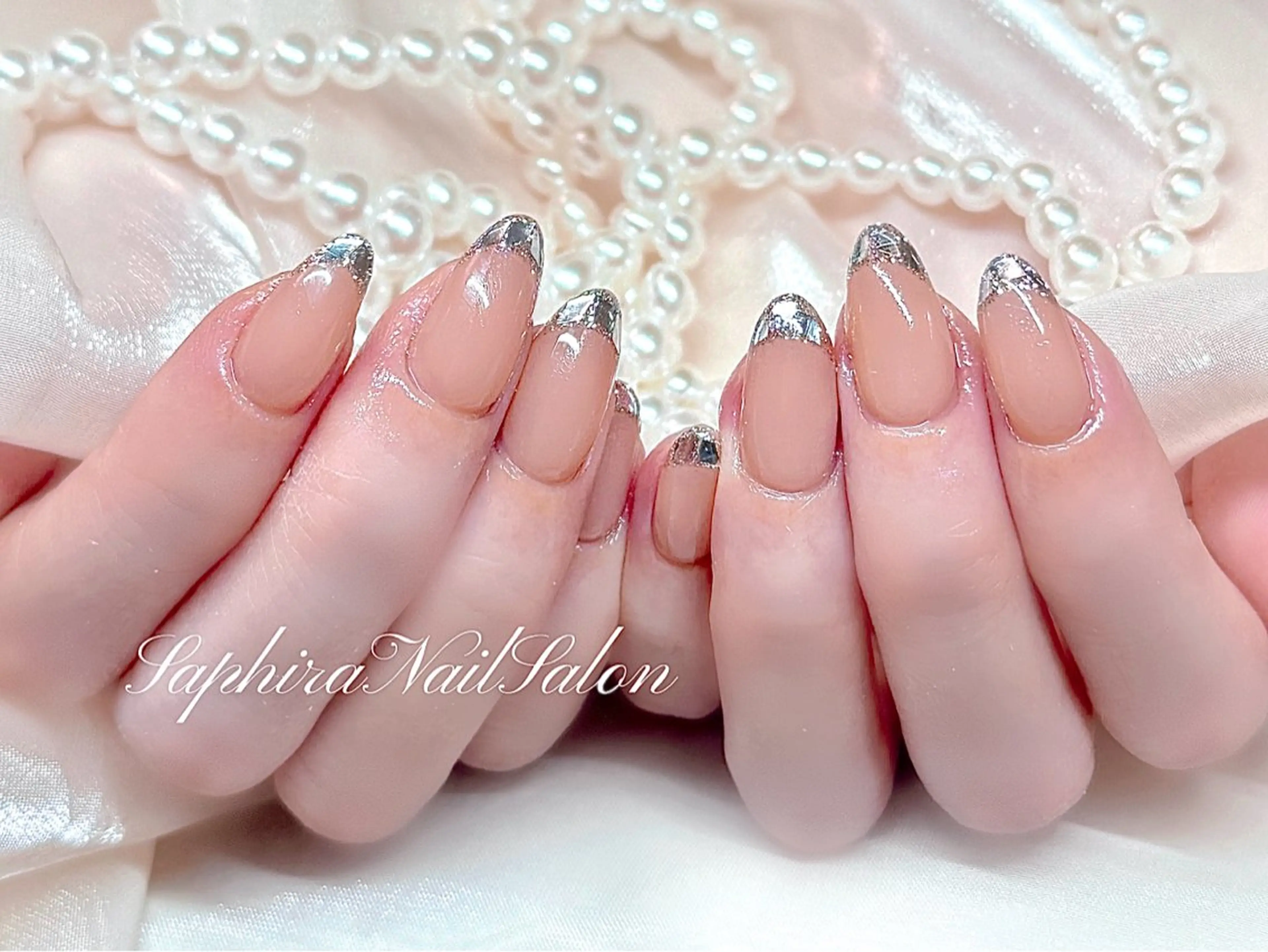 カラー ハンドネイル Saphiraネイル サロン錦糸町のネイルデザイン