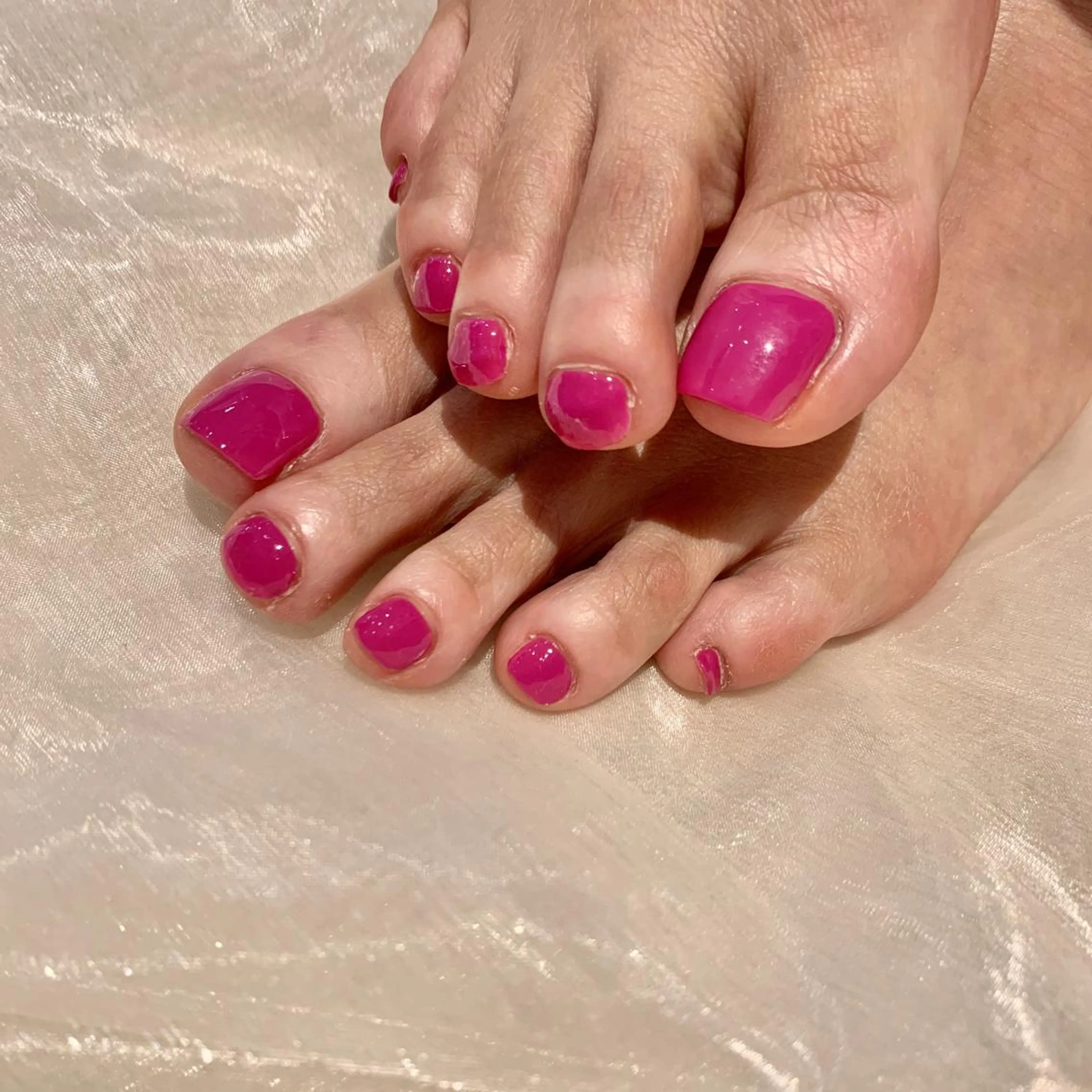 ネイル ワンカラーネイル 山本 理紗子のネイルデザイン