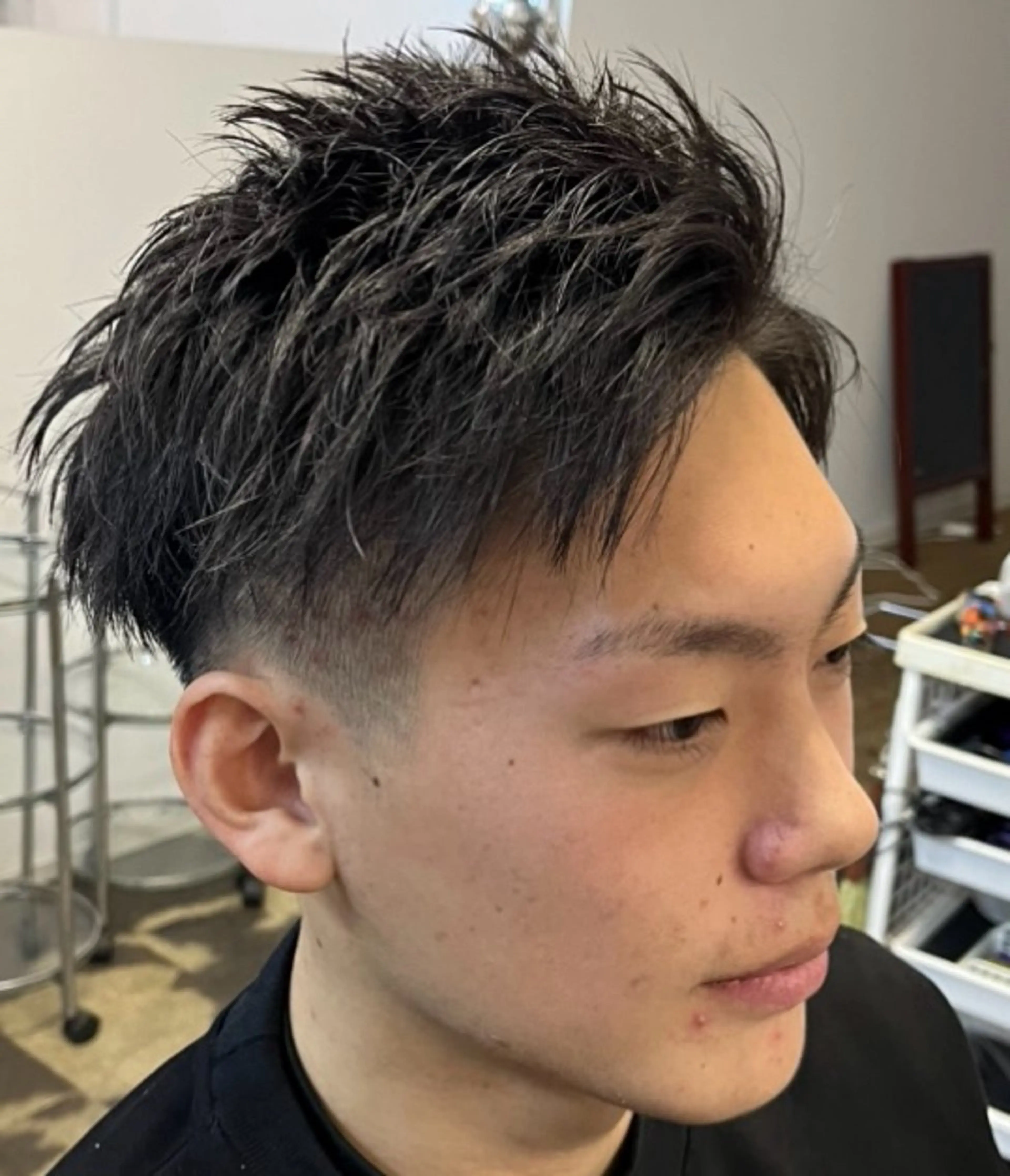 メンズ カット 市道 翼のヘアスタイル