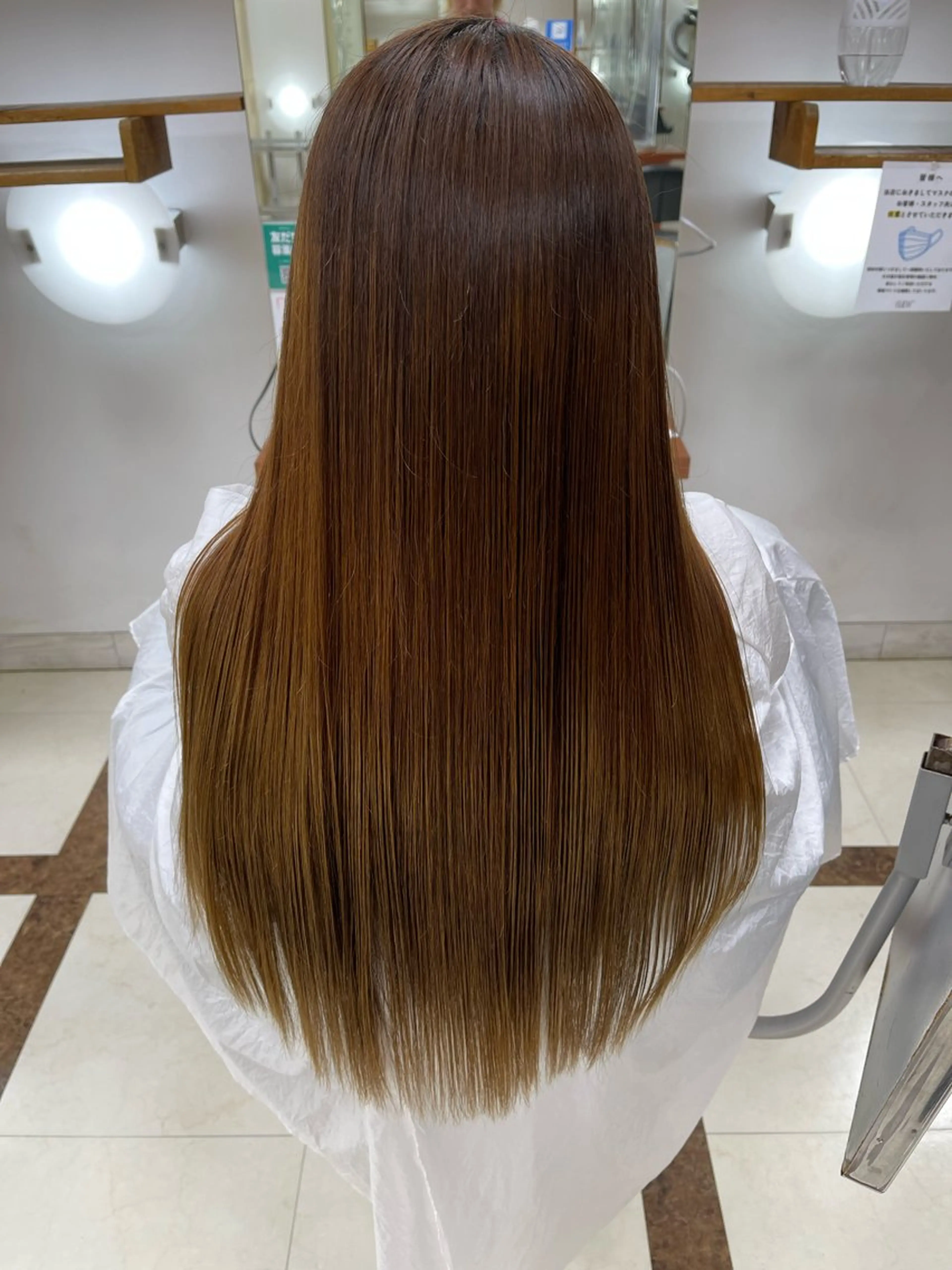 ワンカラー＋プチトリートメントの写真