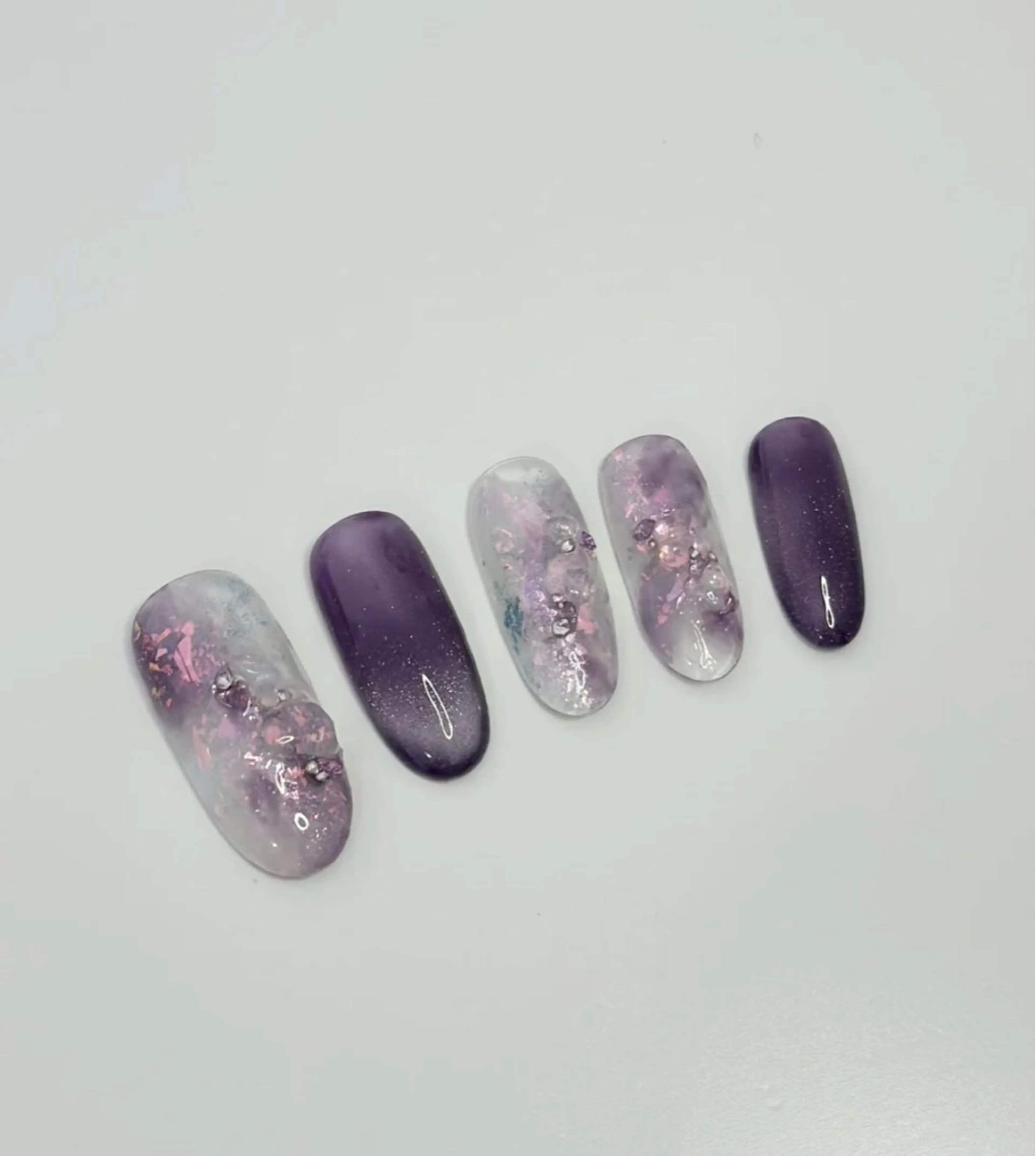 JR ネイリスト　チップ長さだし　ニュアンス　オフなしの写真