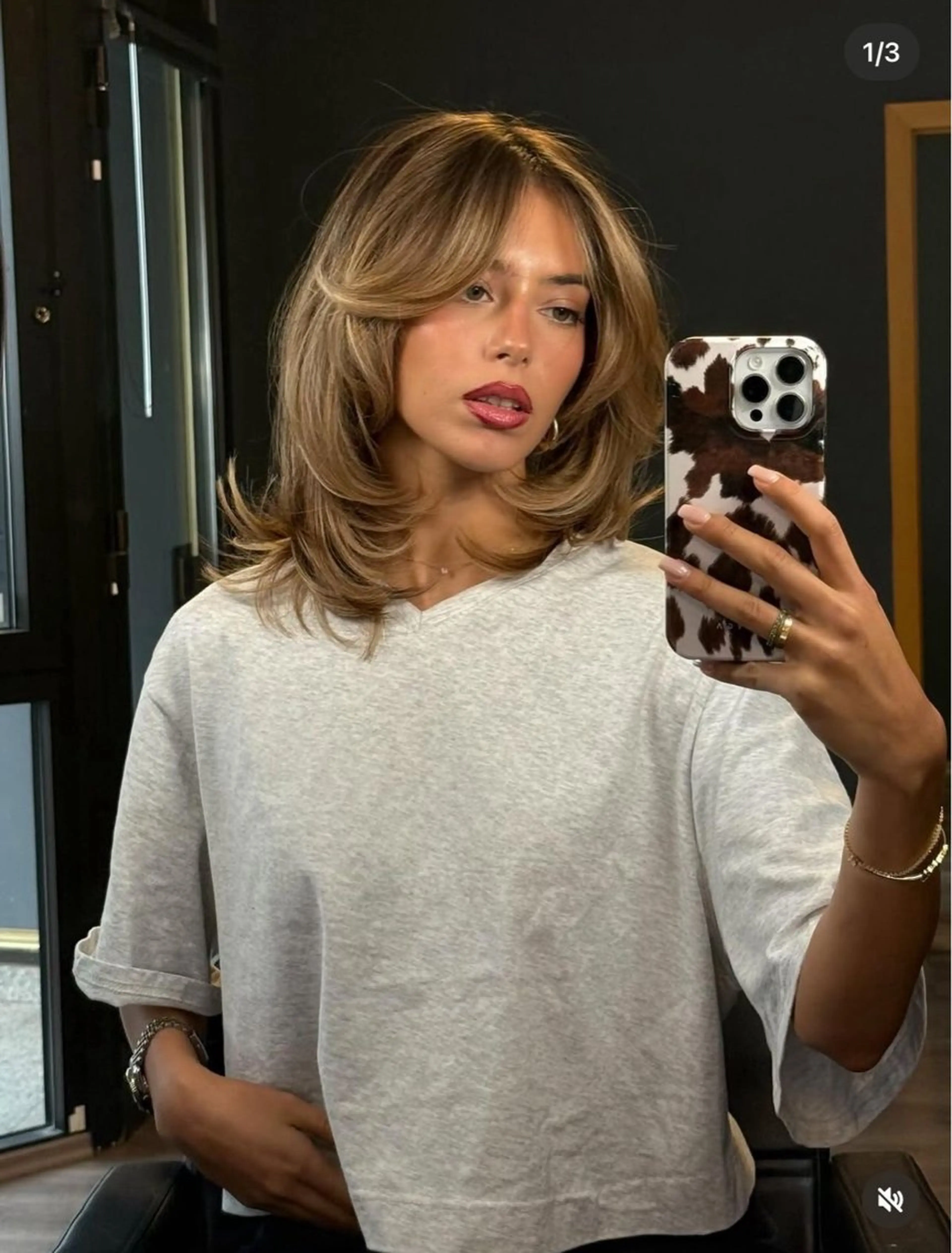 ミディアム Dimo＆所属・レイヤーカット /ダイスケのヘアスタイル