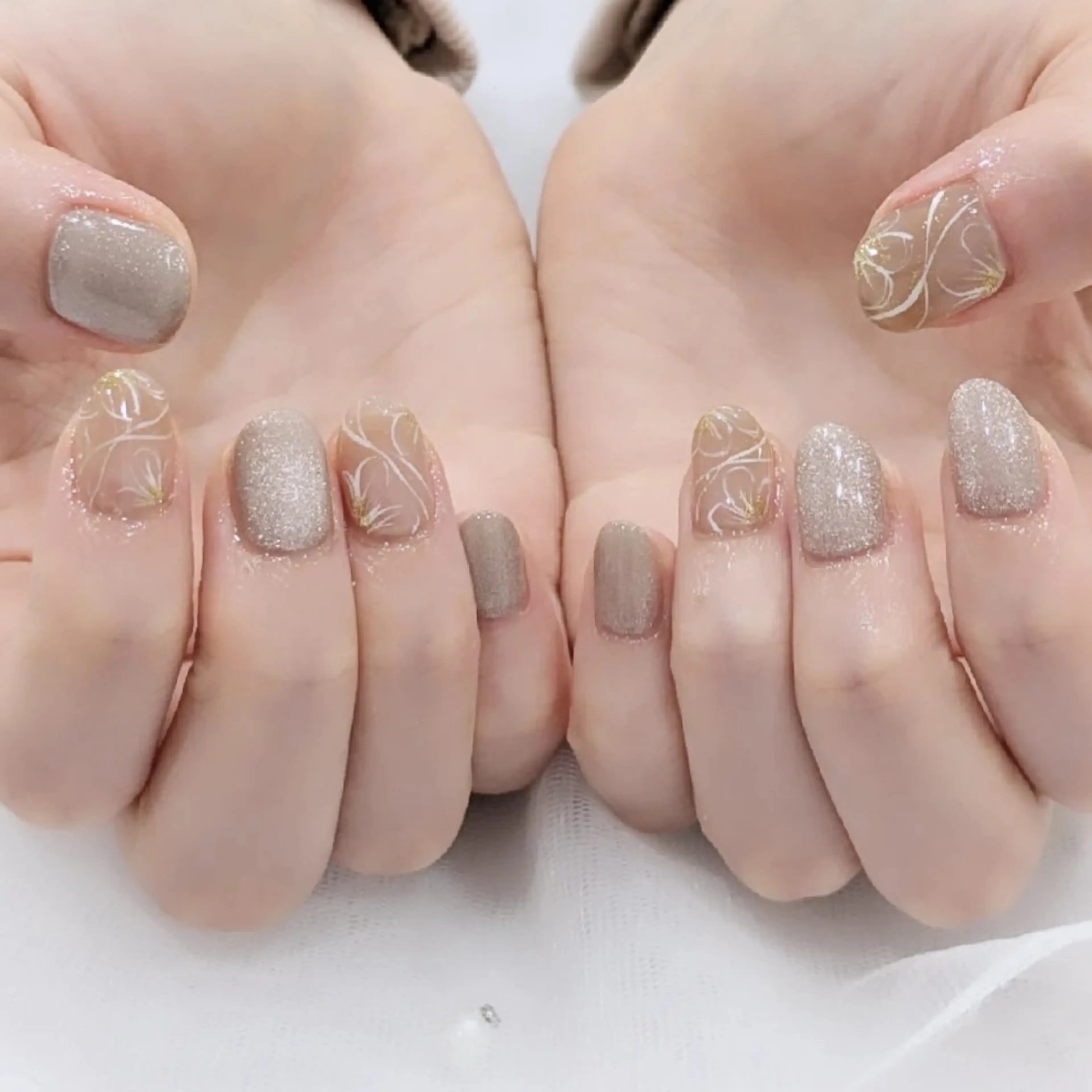 ネイル ハンドネイル Lily nail 船橋 yuki🍒のネイルデザイン