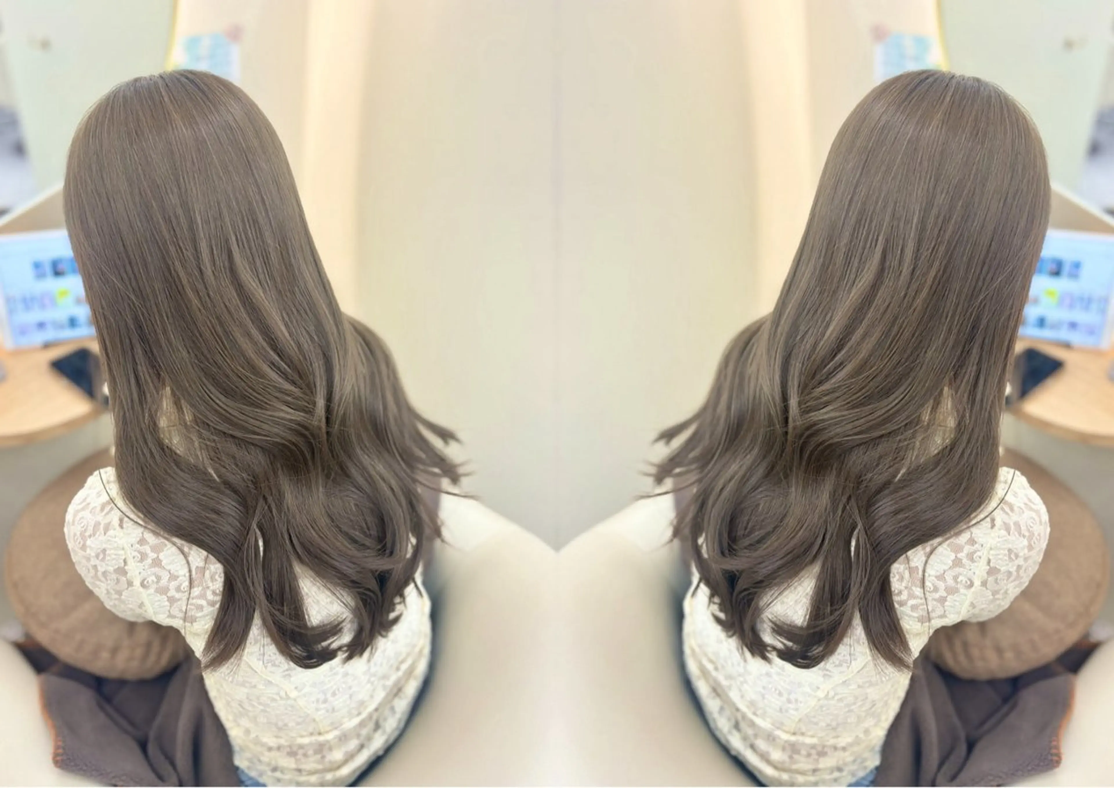 ロング カット ヘアカラー ノンダメージサロンBonheur銀座並木通り店所属・ULTOWA/銀座 ERIのヘアスタイル