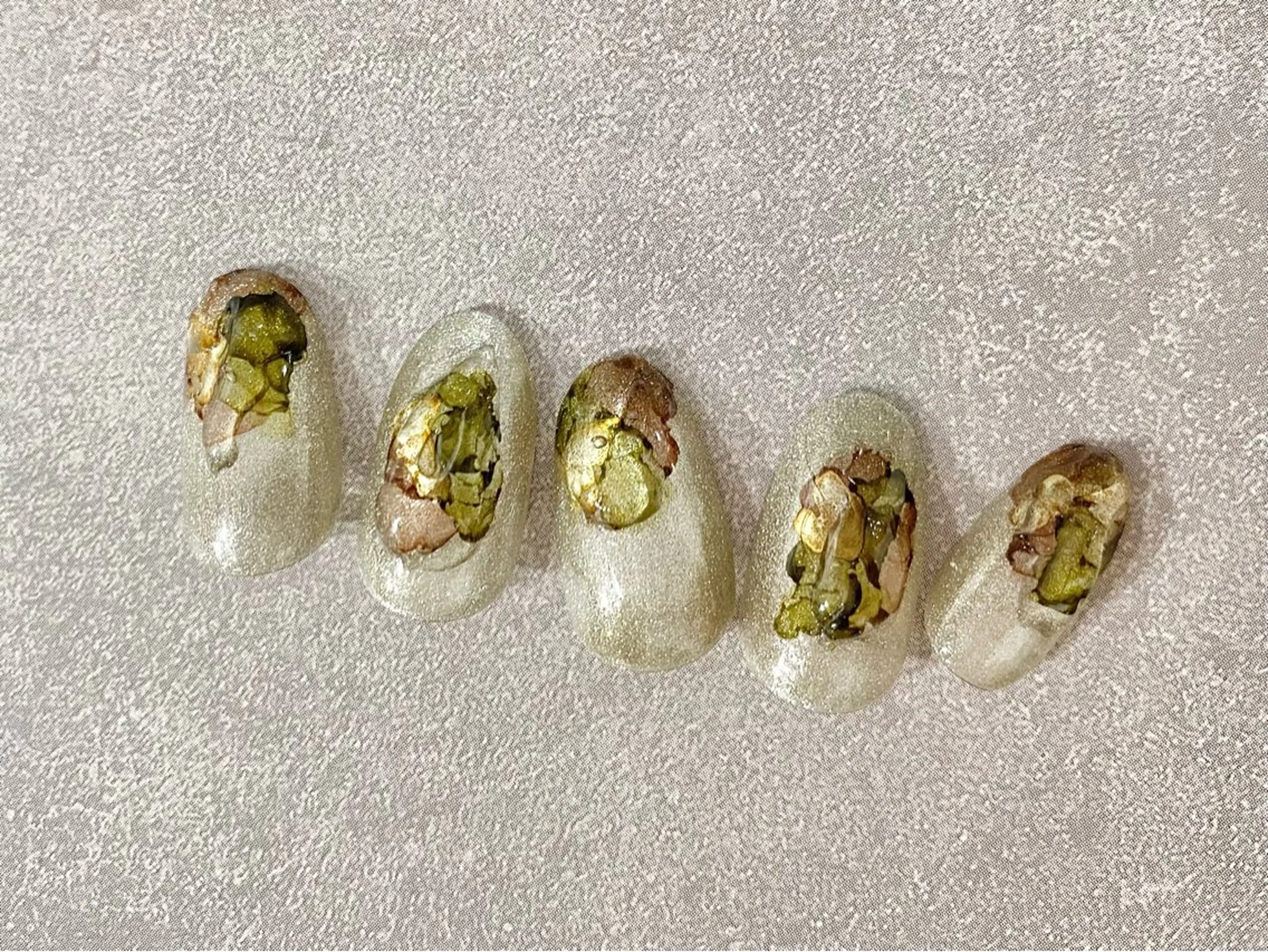 ネイル マグネットネイル ぷっくりネイル ハンドネイル フジタ エリカのネイルデザイン