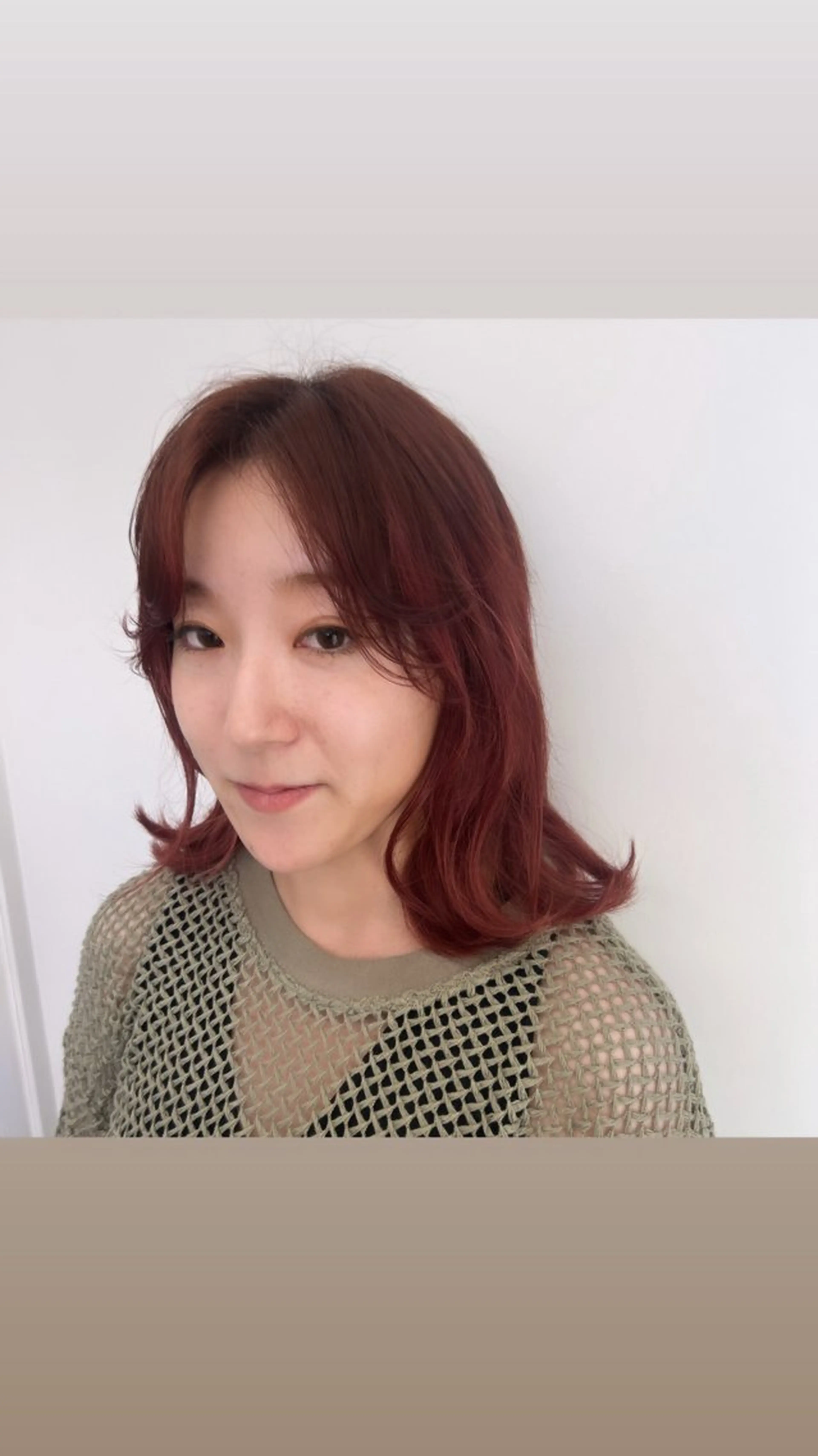 ミディアム カラー 艶髪／シールエクステ 🌻ノゾミ🌻のヘアスタイル