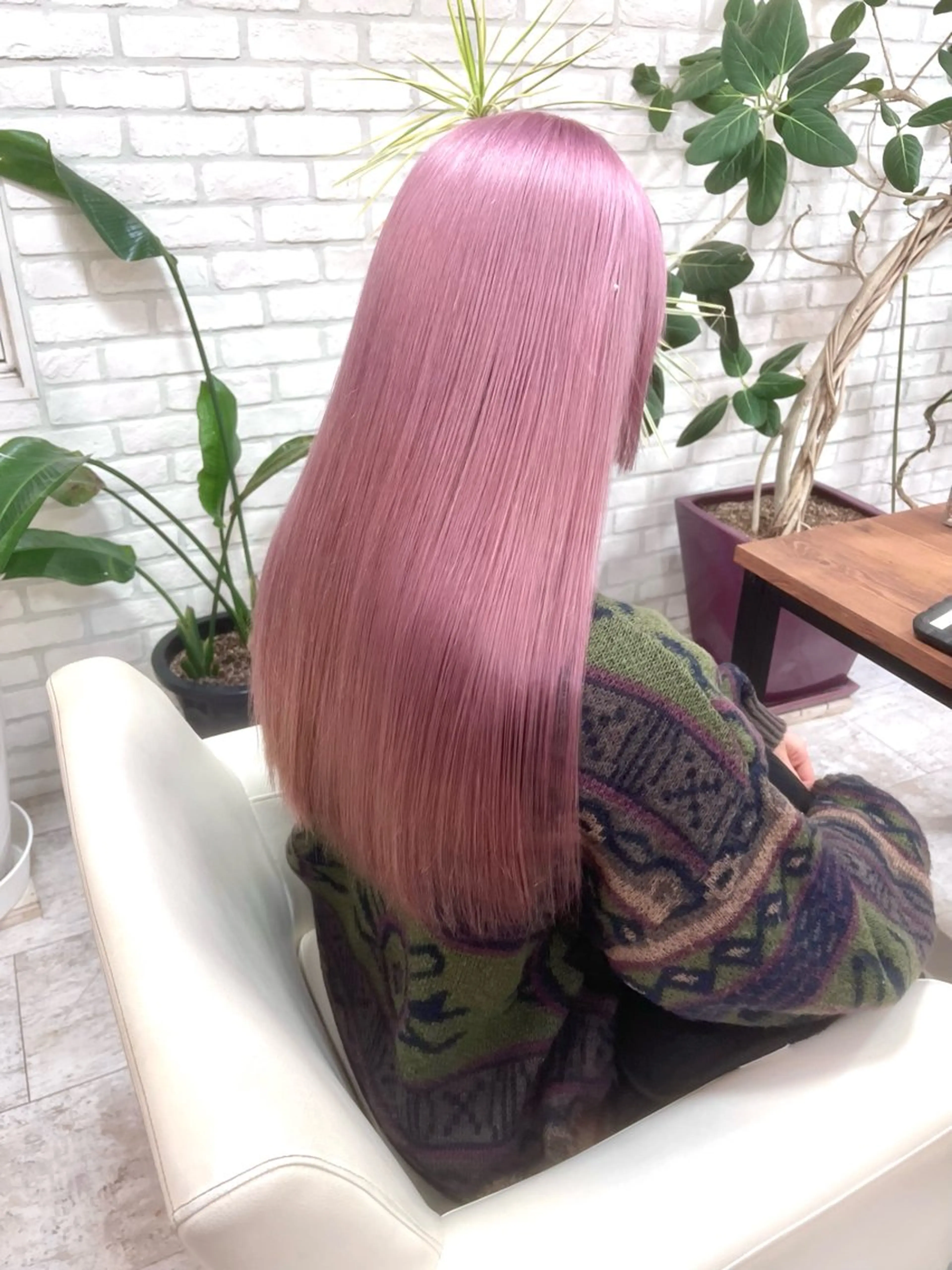 ロング カラー ヘアアレンジ ブリーチなし/ レイヤー🌿runaのヘアスタイル