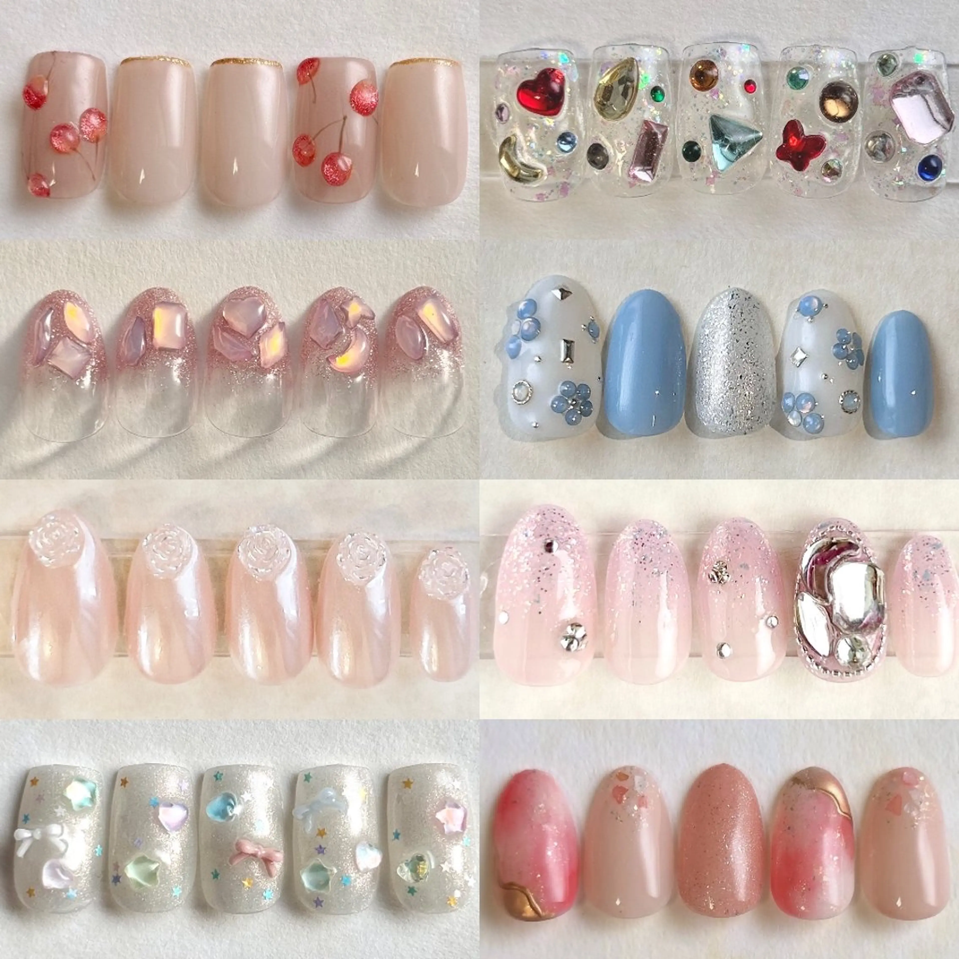 ネイル アートネイル ジェルネイル ガーリー オフィスネイル ハンドネイル muum_nail 新宿2分 三丁目1分のネイルデザイン