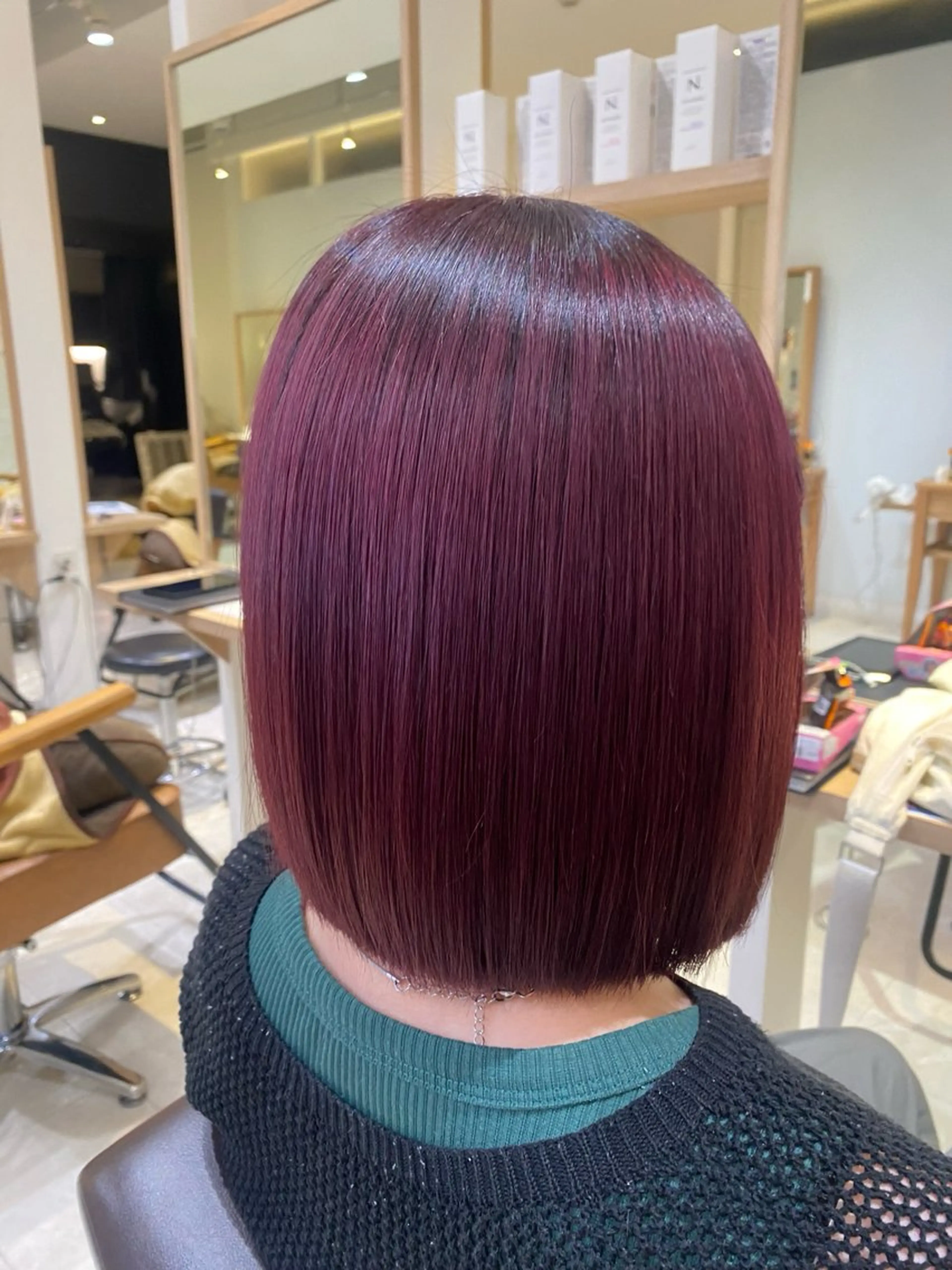 林 菜々子のヘアスタイル