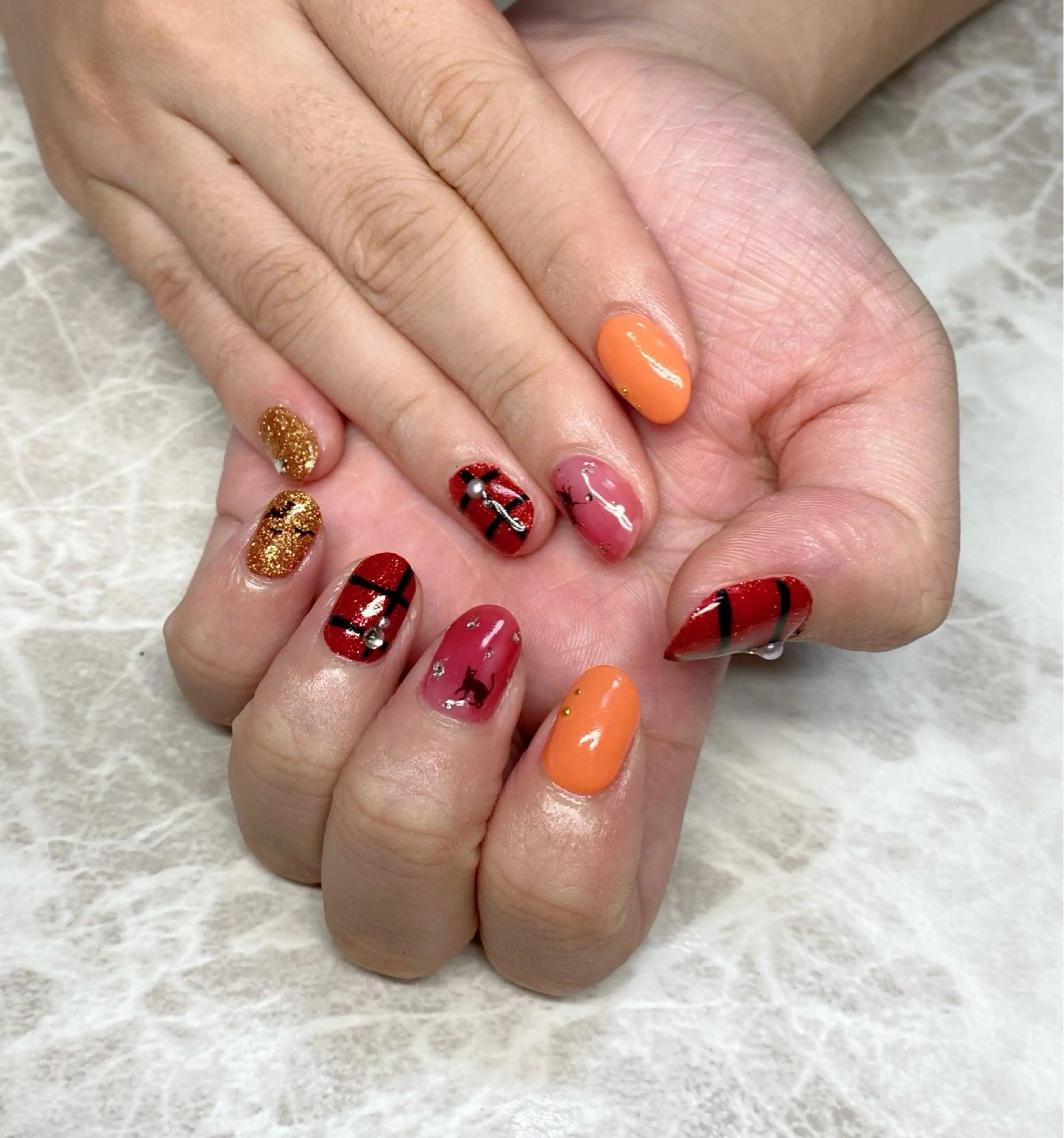 ネイル ハンドネイル ゆぴねいる所属・ゆぴねいる yupinailのネイルデザイン