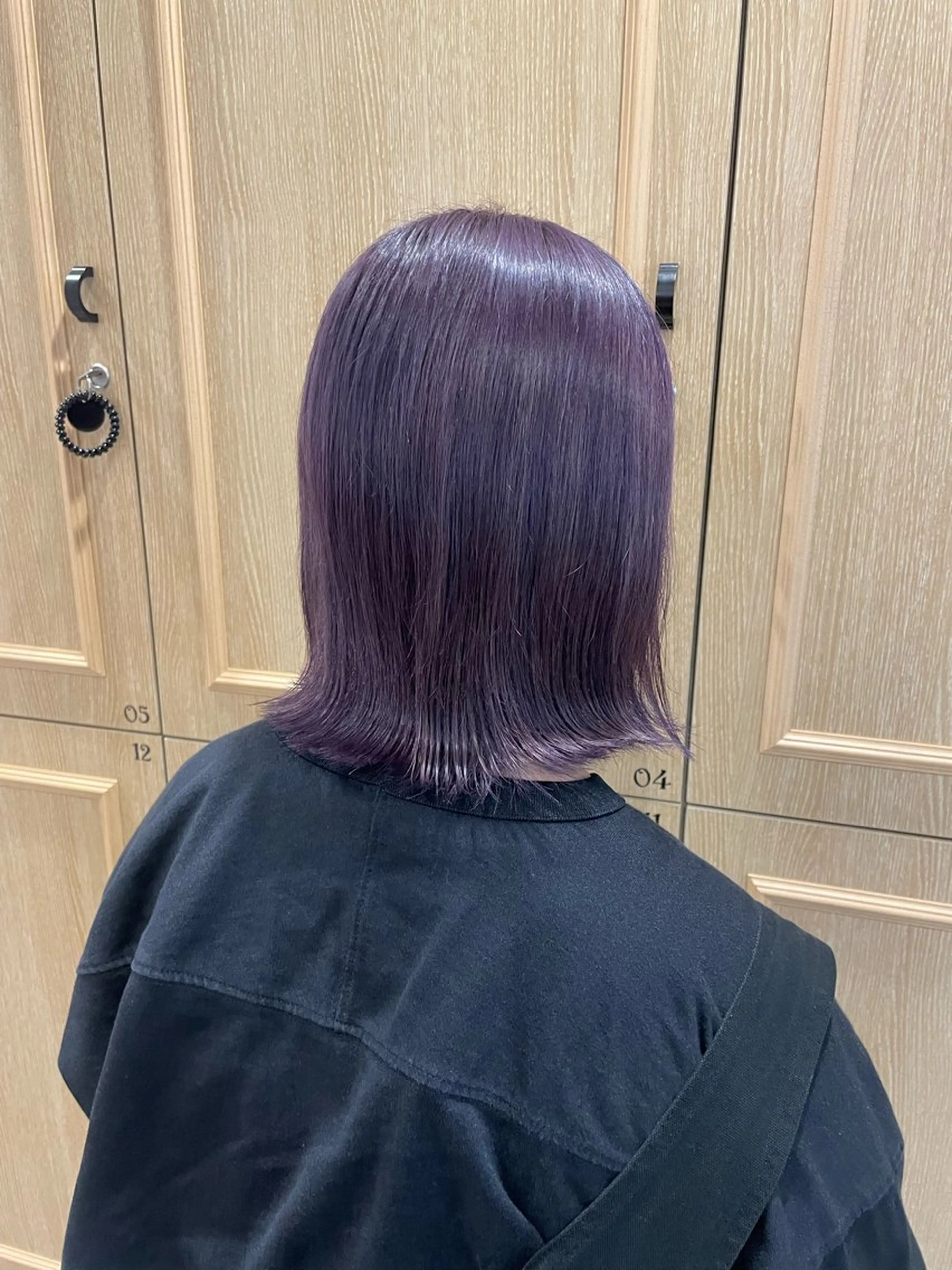 ミディアム カラー ヘアアレンジ ヘアアレンジ🪽🎀 艶カラー/天王寺のヘアスタイル