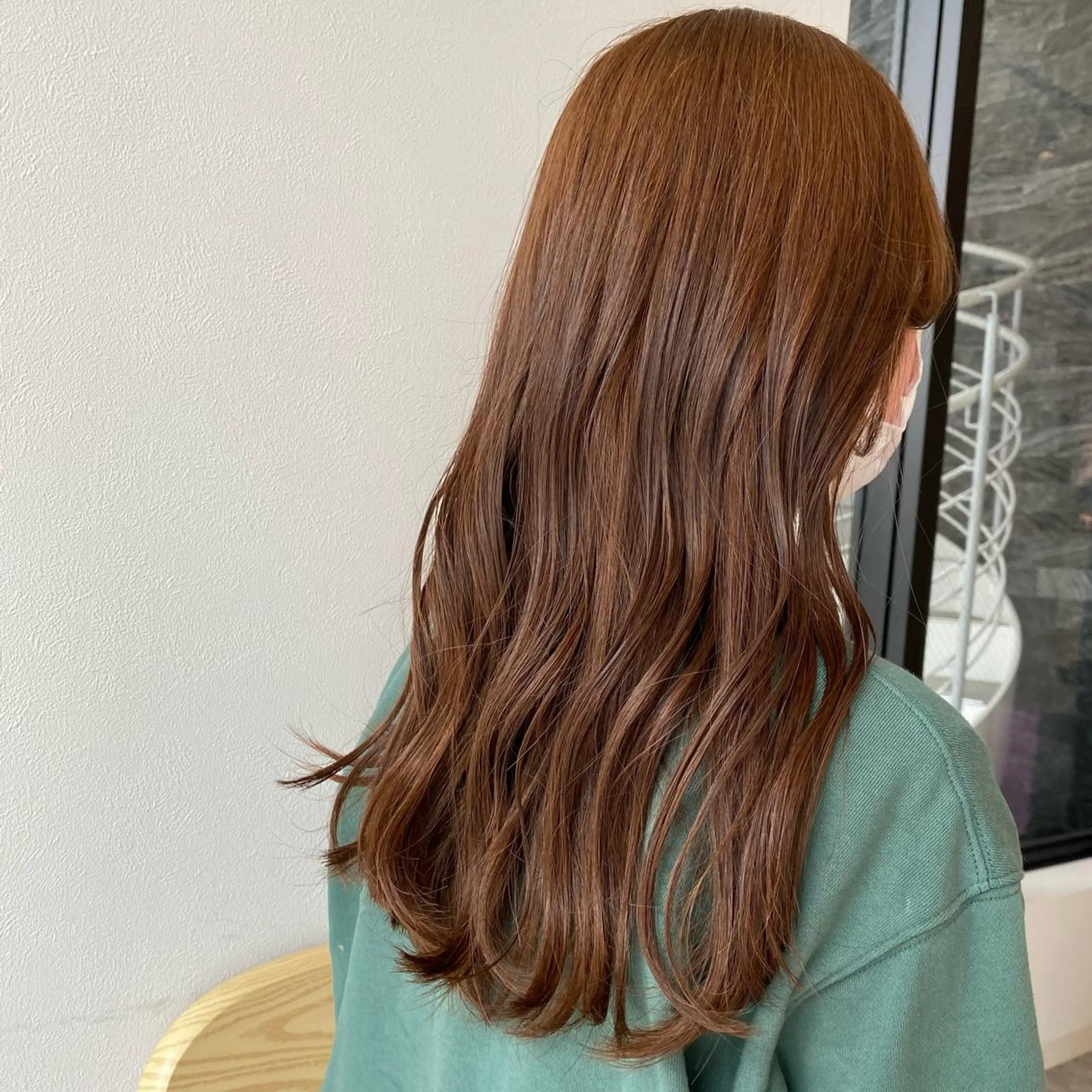 ロング カラー ベージュカラー ブリーチ ブリーチなしカラー オスズ 🎀´-のヘアスタイル