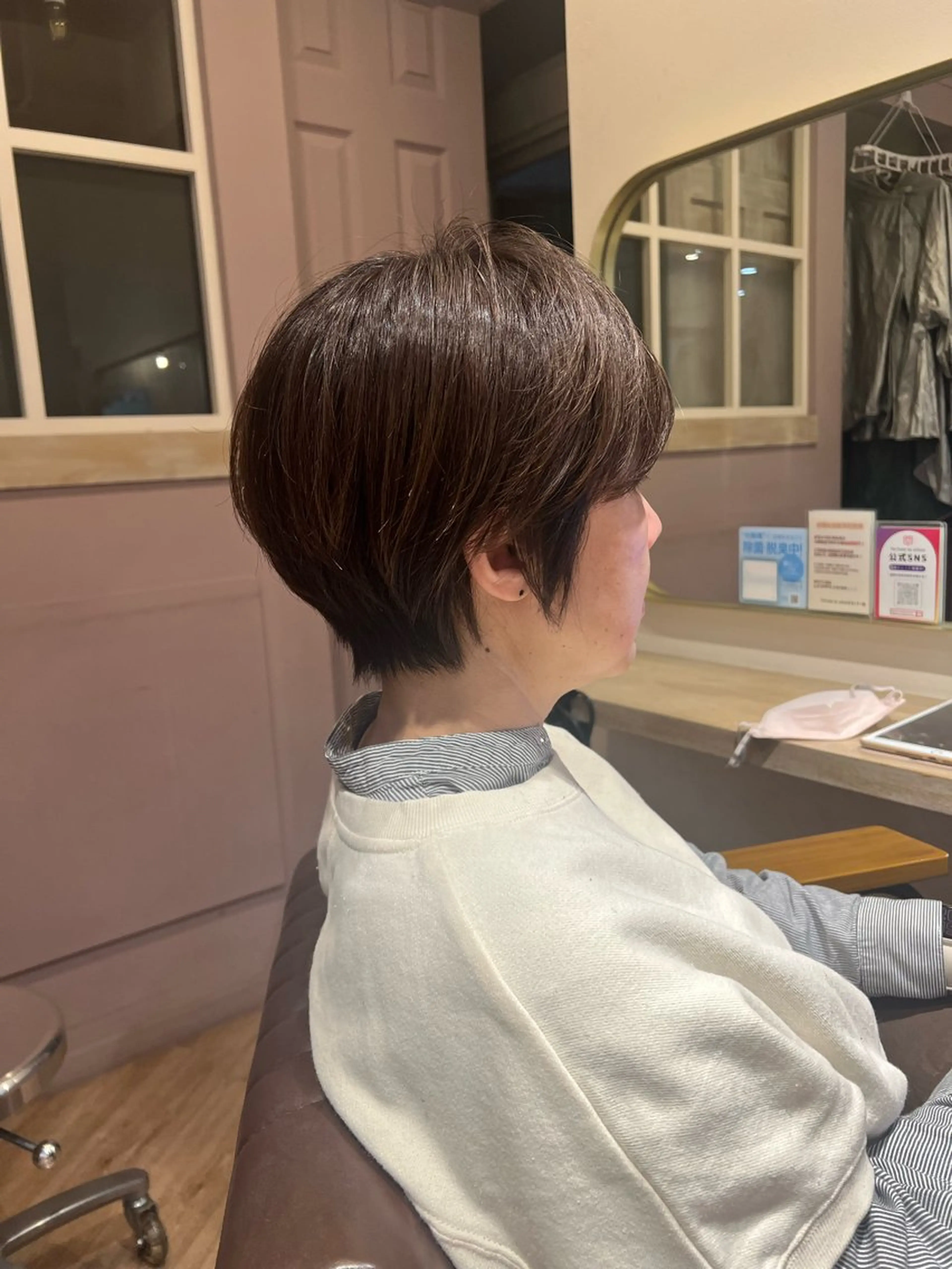 ショート 濱地 美乃理のヘアスタイル