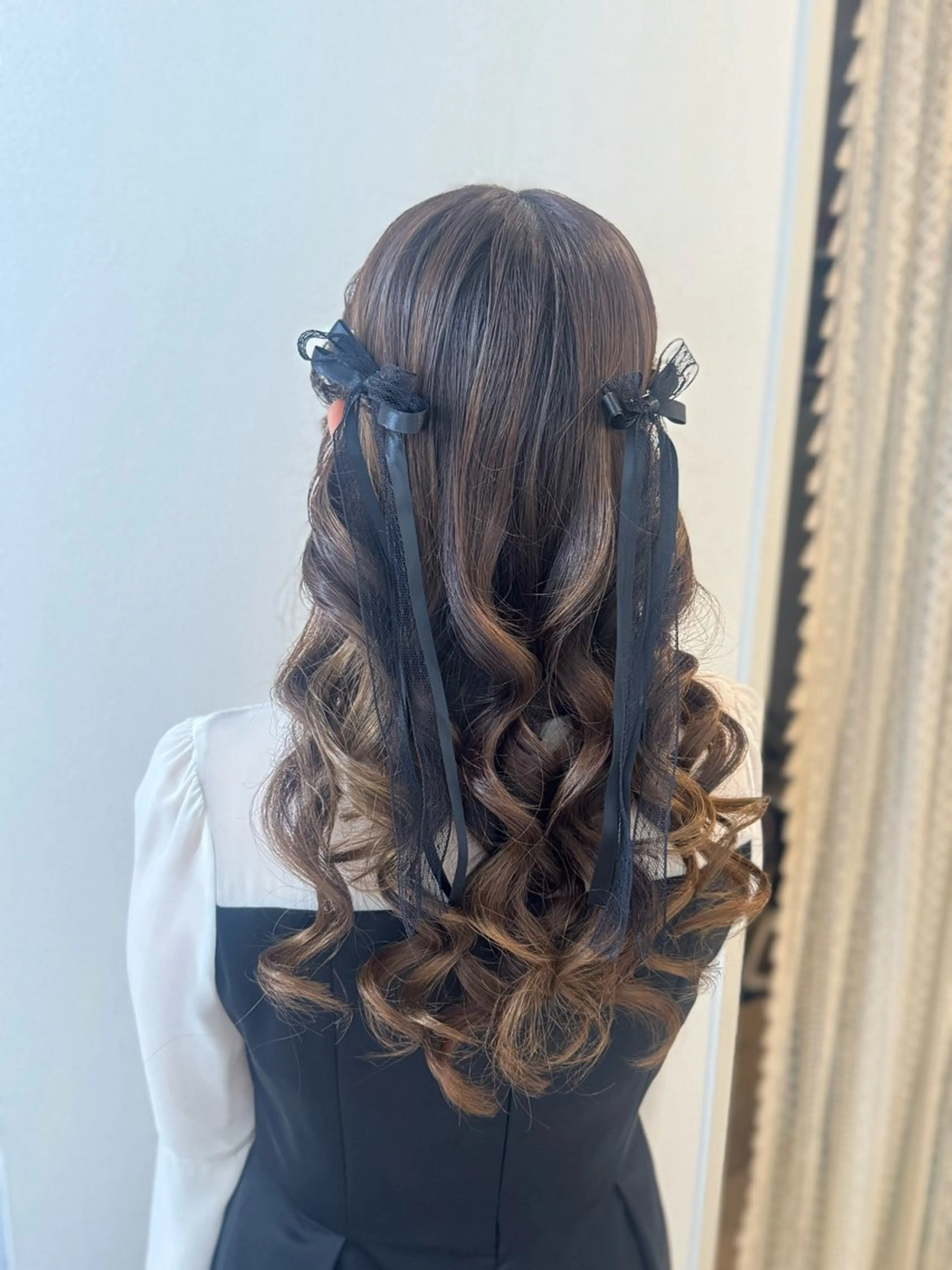 ヘアアレンジ 鷲見 望のヘアスタイル