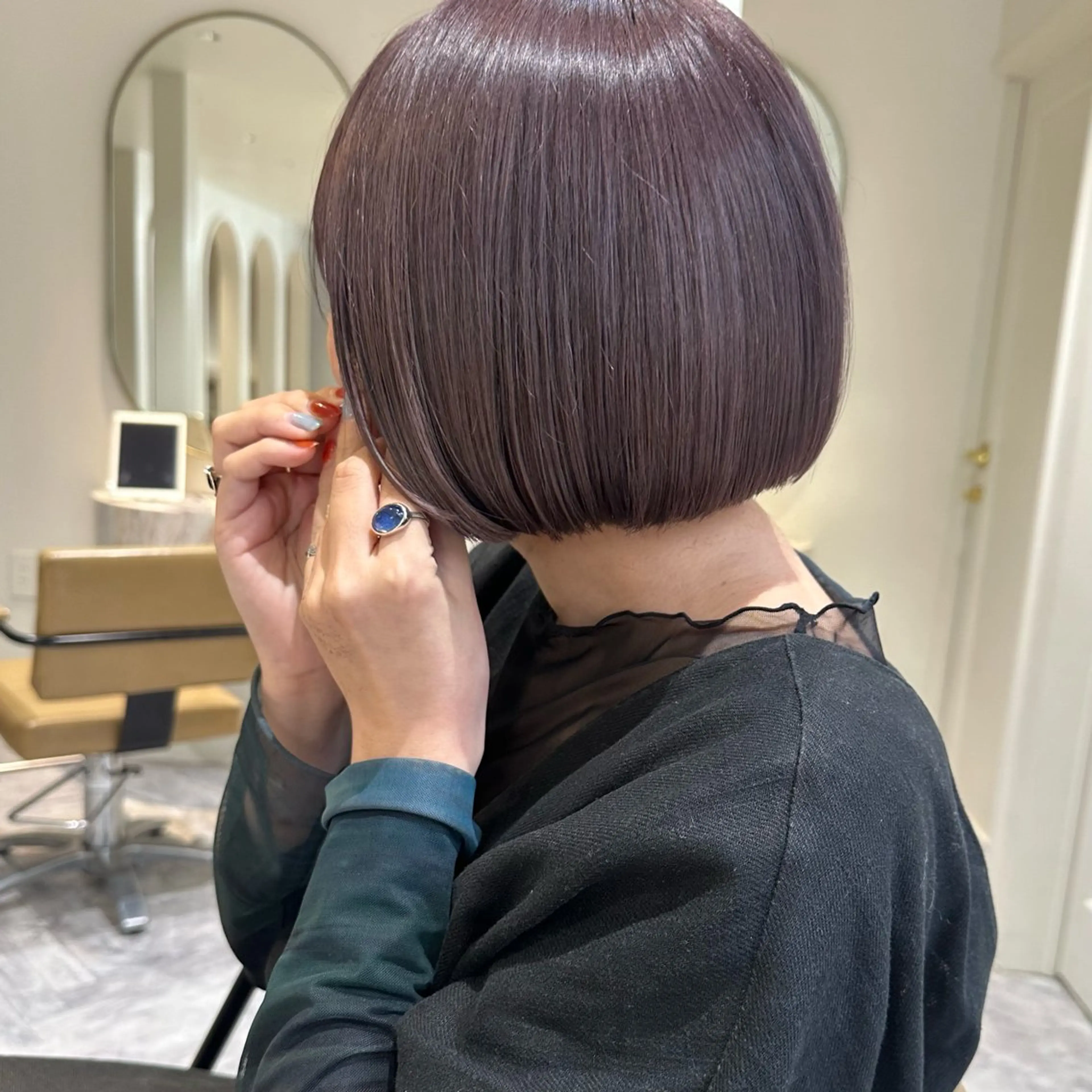 ショート カラー カット 縮毛矯正/カラー ✨️Mariamuのヘアスタイル