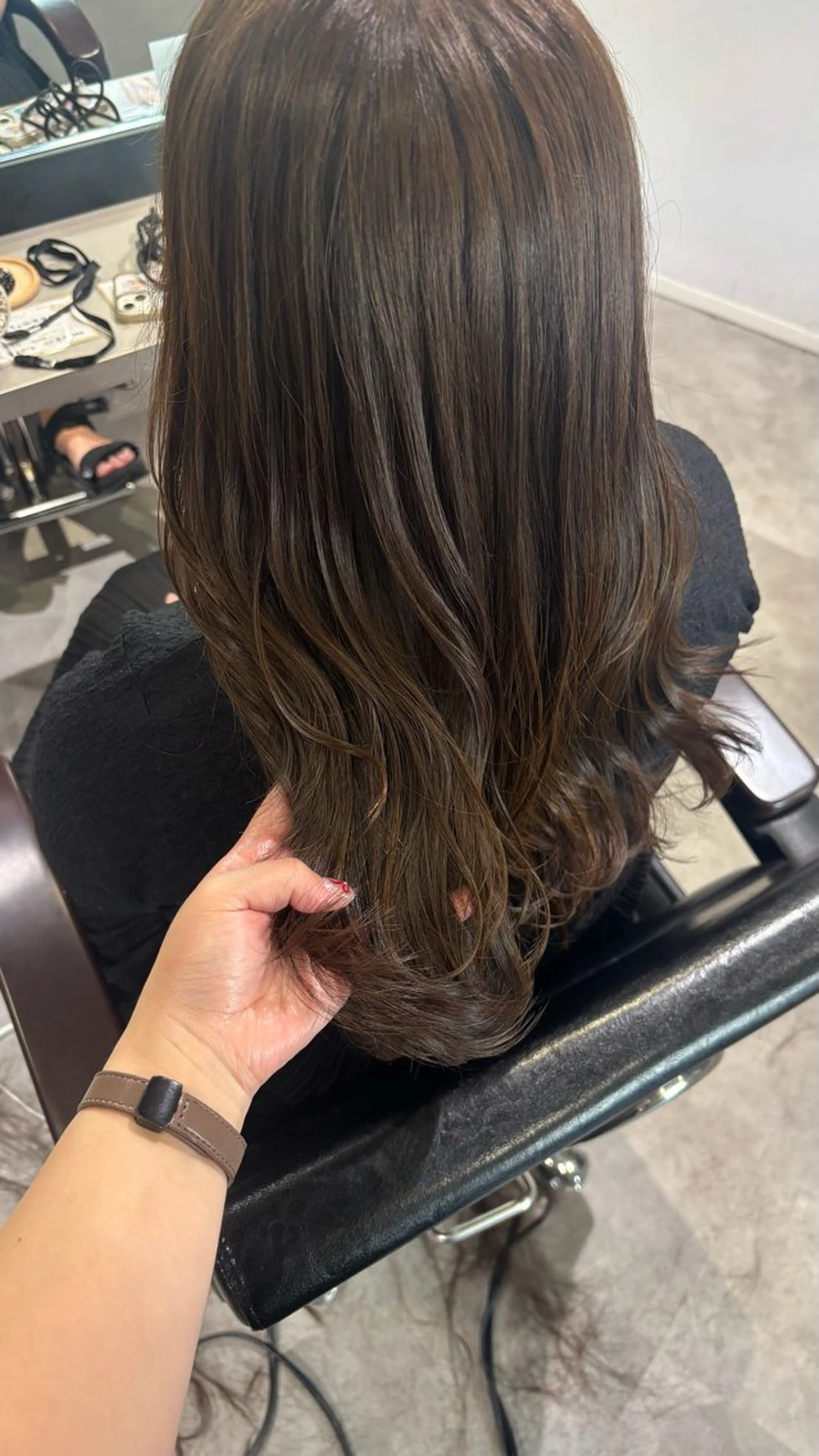 ロング 長尾ゆりの/ボブ/ ベージュ/ハイトーンのヘアスタイル