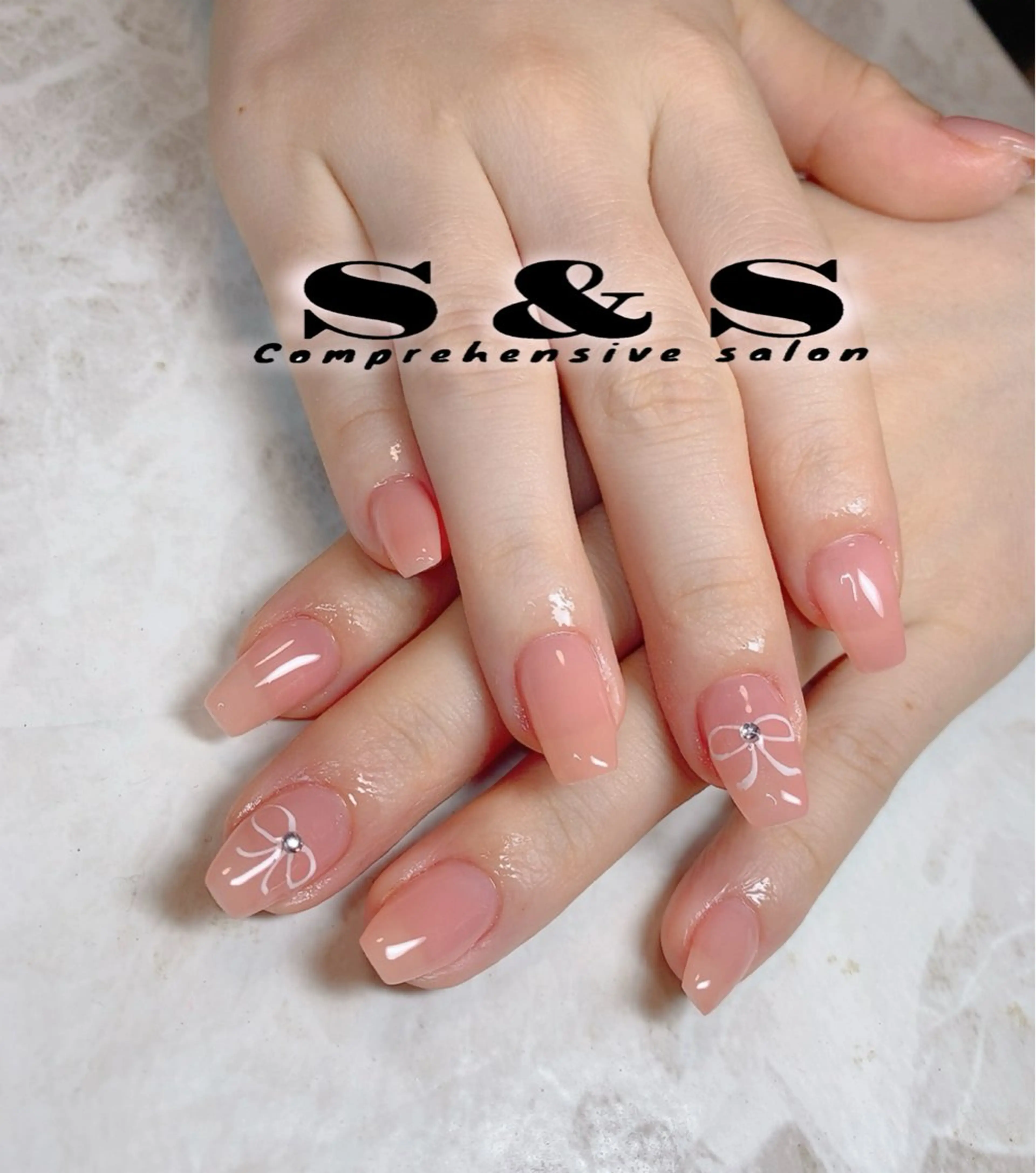 ネイル 長さ出し メンズネイル 持ち込み スカルプネイル S&S 村田小百合のネイルデザイン