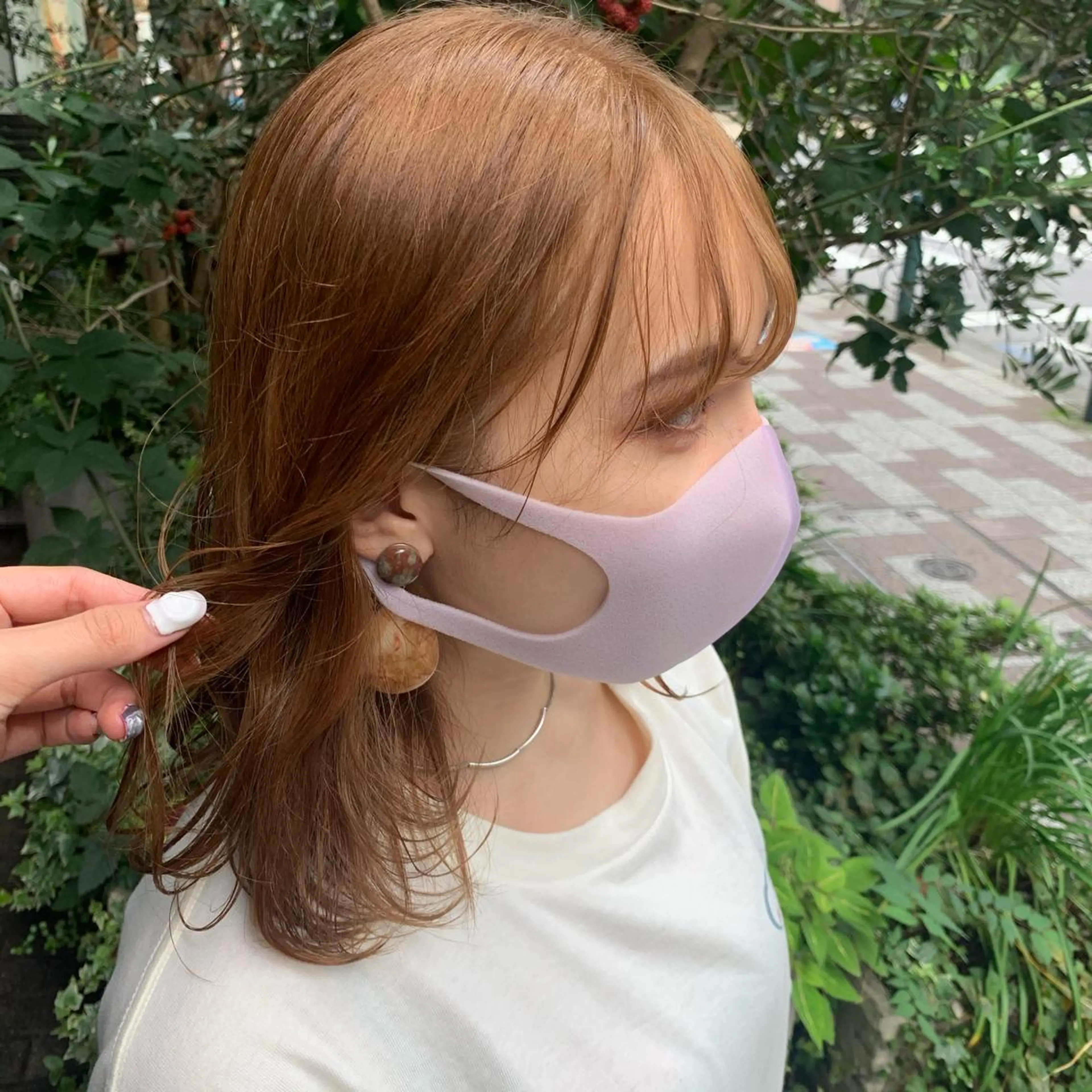 セミロング 平野葵🎀 hair/nailのネイルデザイン