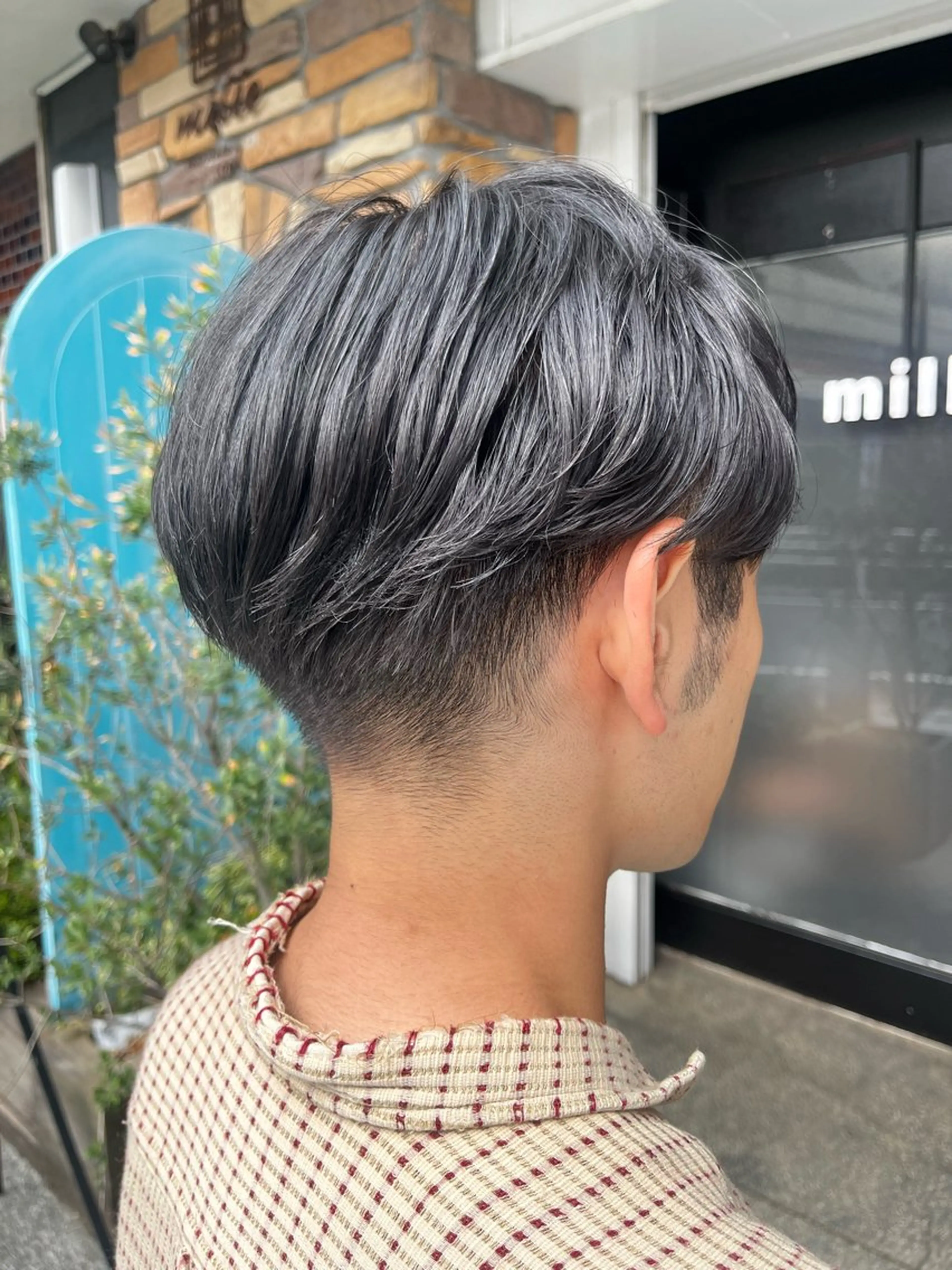 ショート メンズ カット ハイトーン/韓国風/ 艶髪/吉祥寺のヘアスタイル