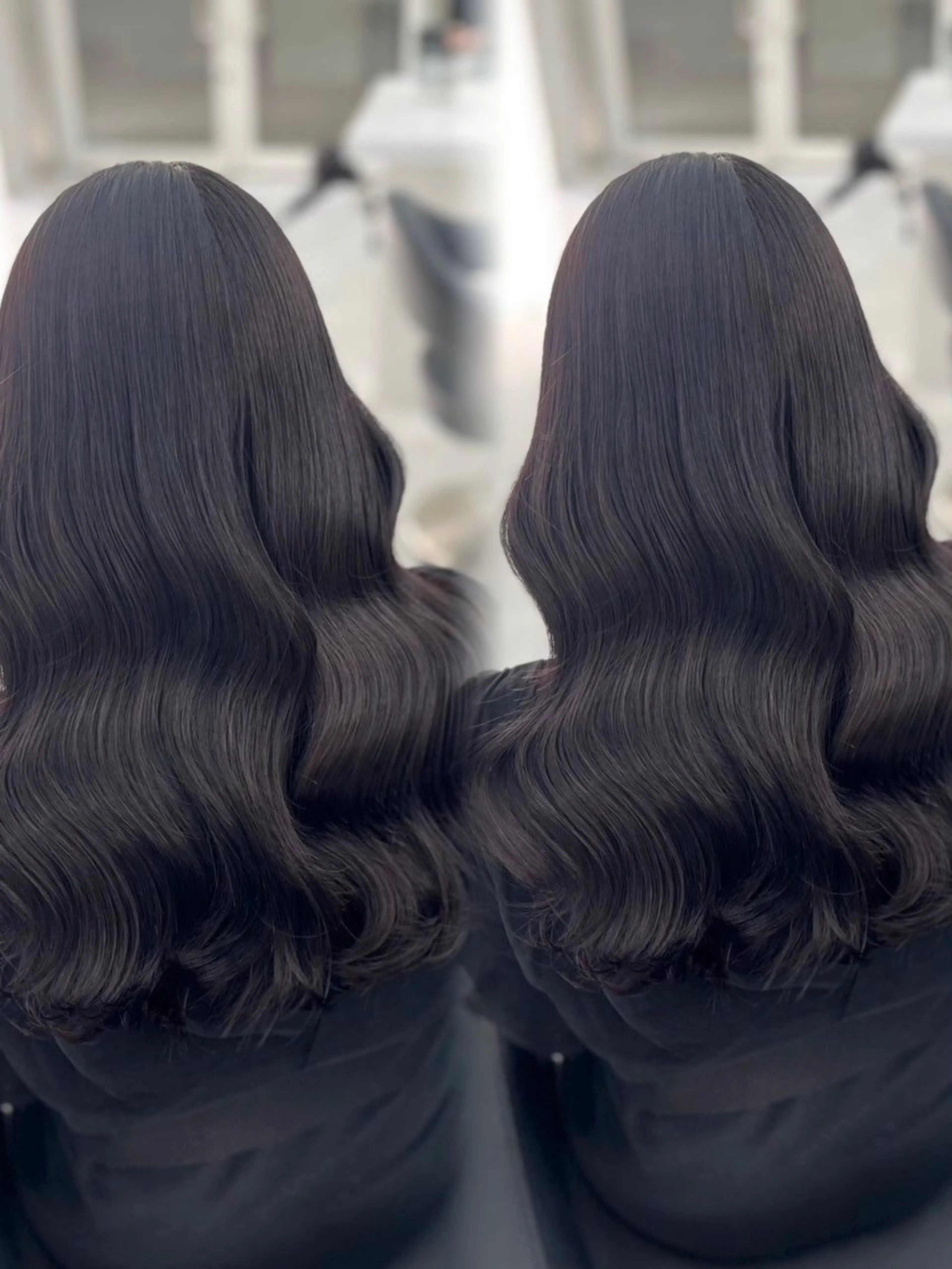 セミロング カラー ヘアアレンジ 韓国メンズヘア 🏹maika🪽のヘアスタイル