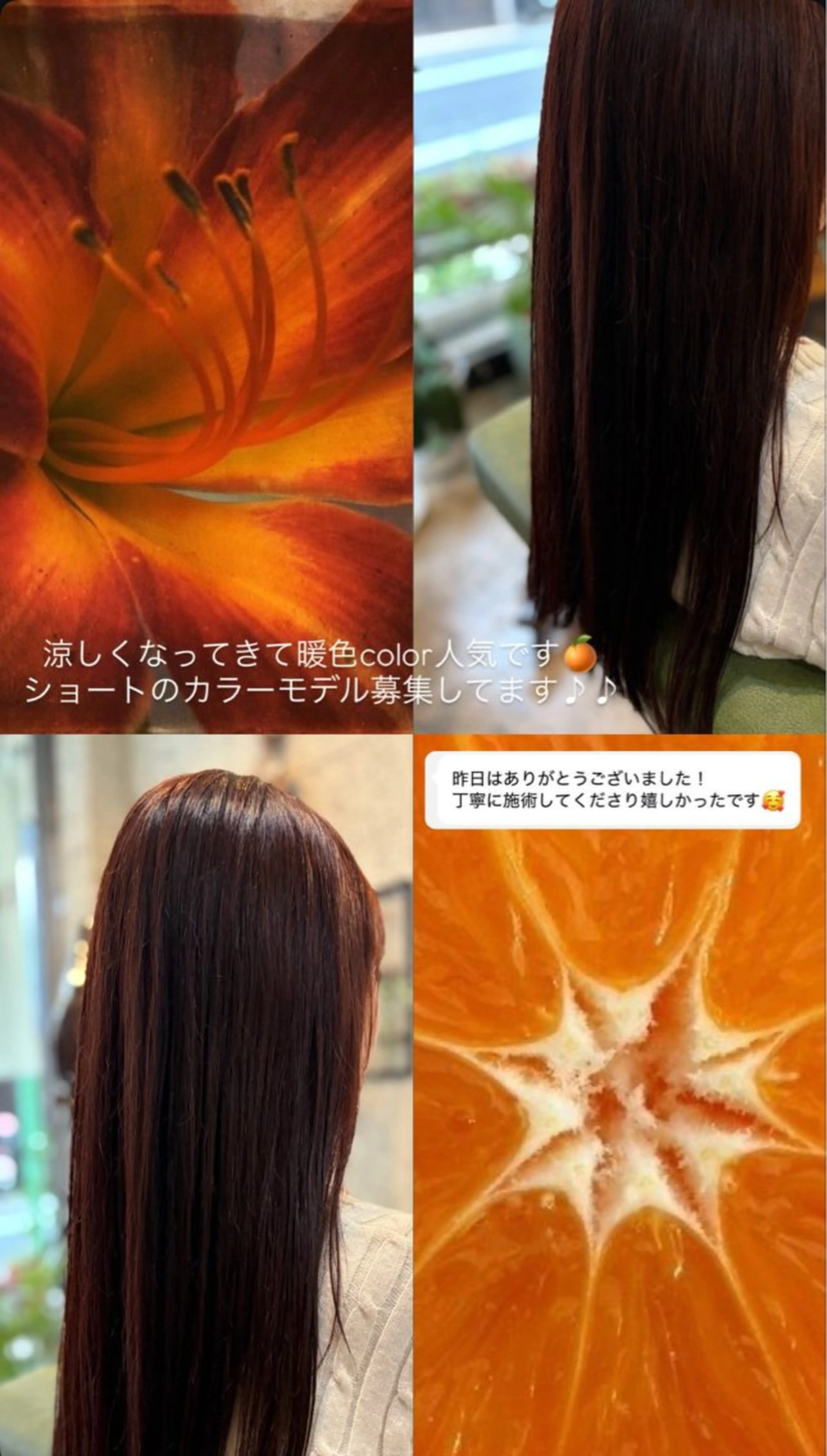 カラー KURAKU所属・無料パーマモデル/ 🌟ひまり🌟のヘアスタイル