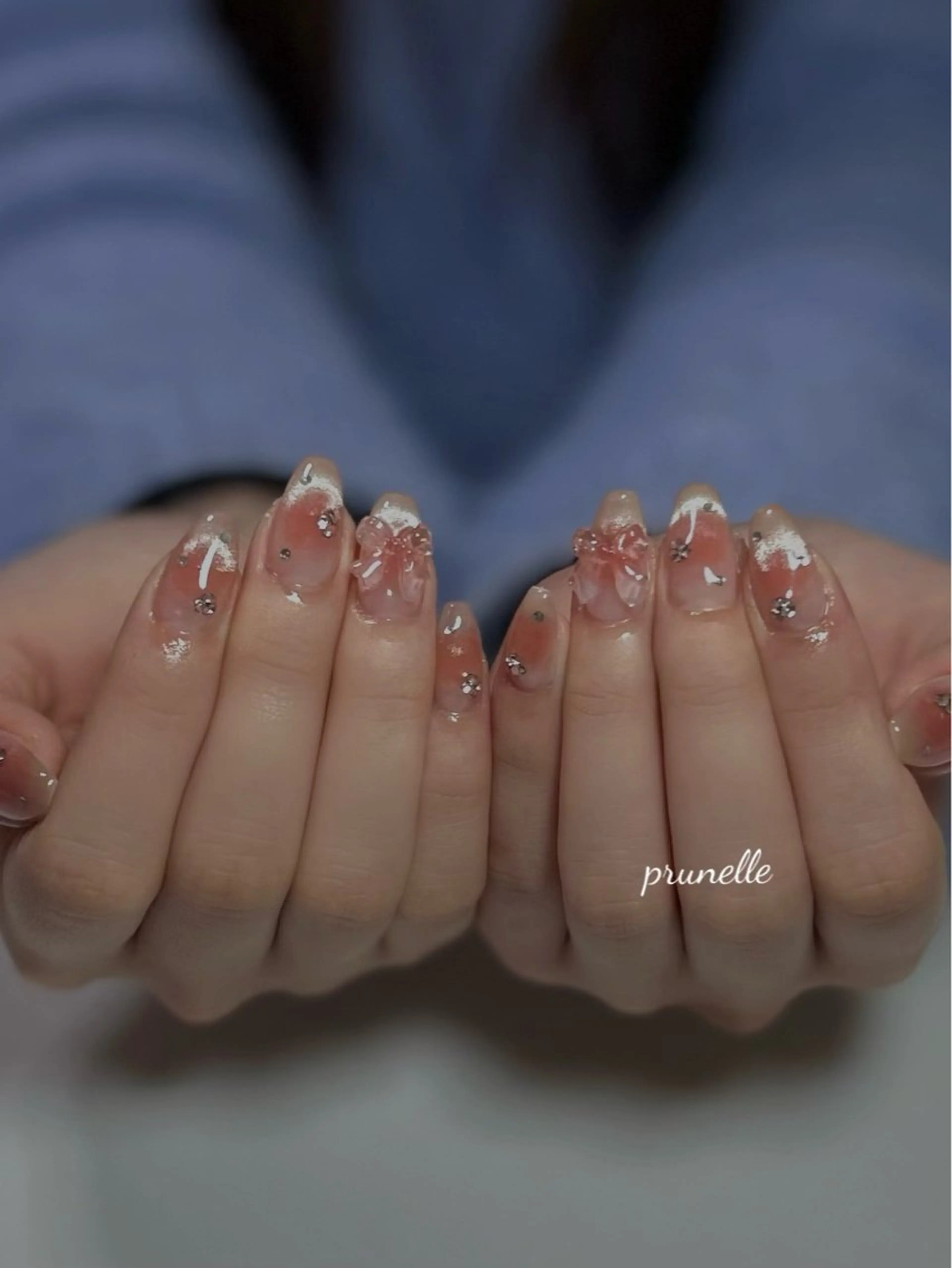 ネイル ハンドネイル ぷりゅねる Nanamiのネイルデザイン