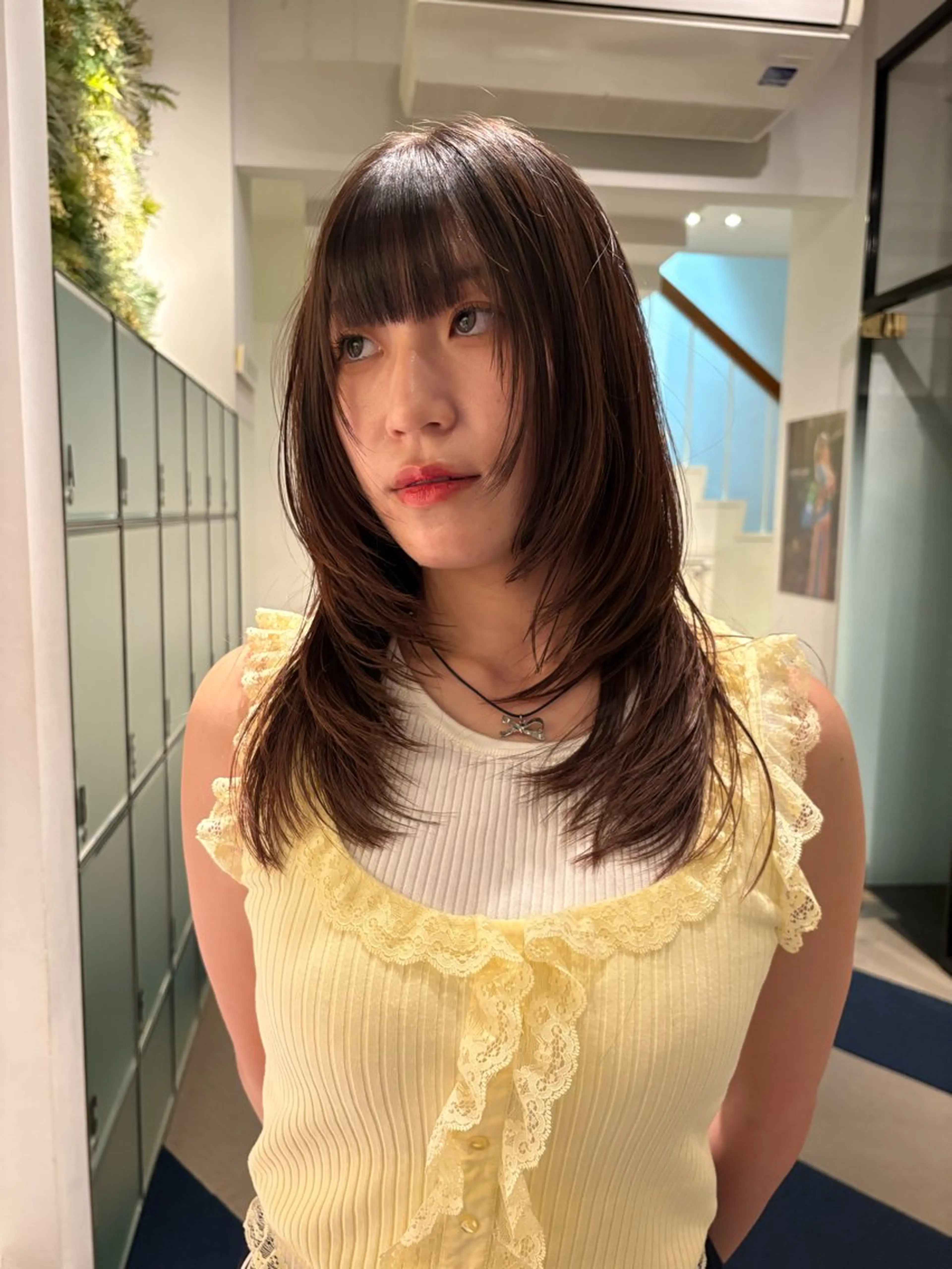 セミロング La Pensee/ カスヤリクのヘアスタイル