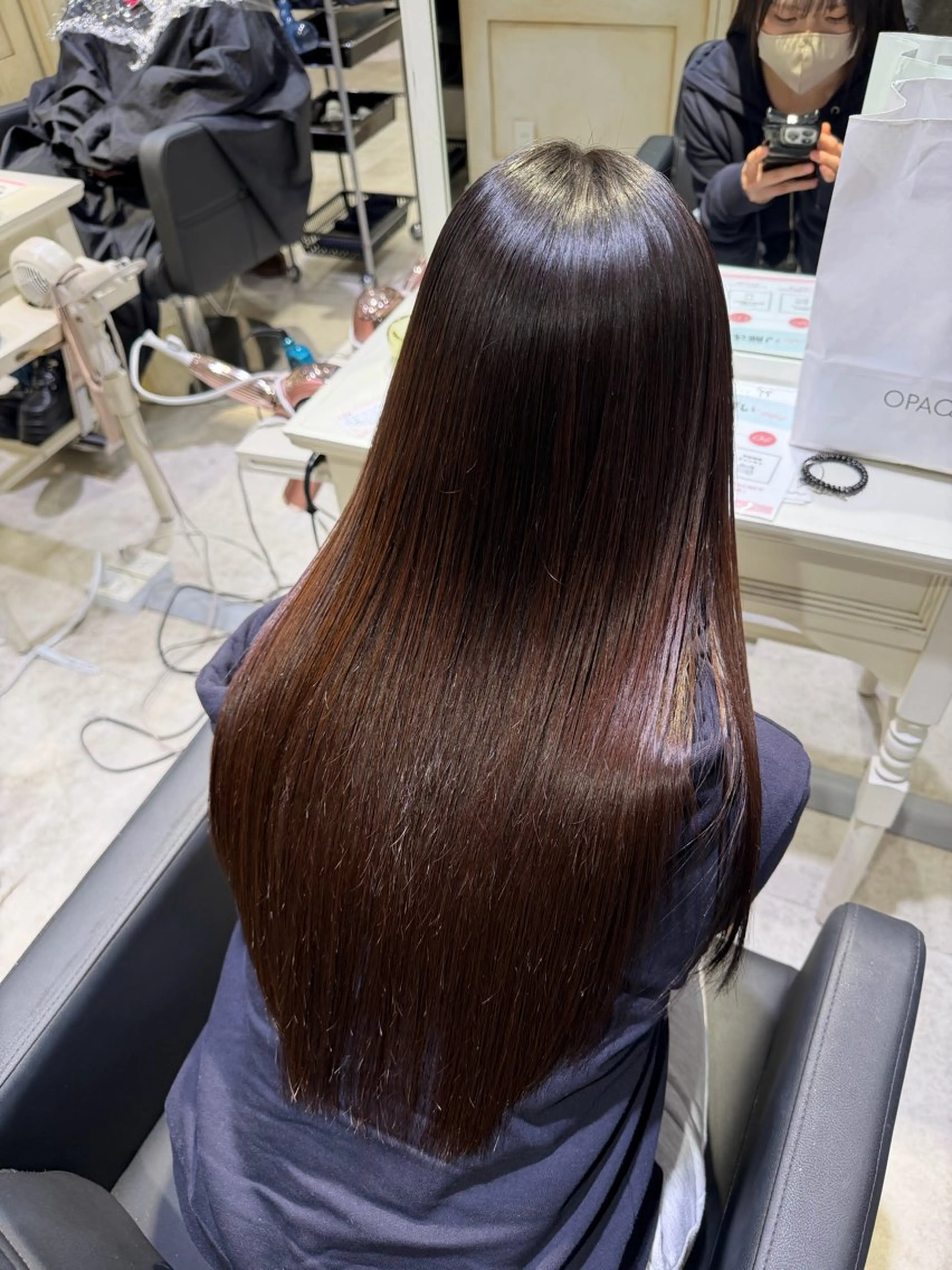 セミロング カット 縮毛矯正 トリートメント 🟠髪質改善縮毛矯正 YUTO🟠のヘアスタイル