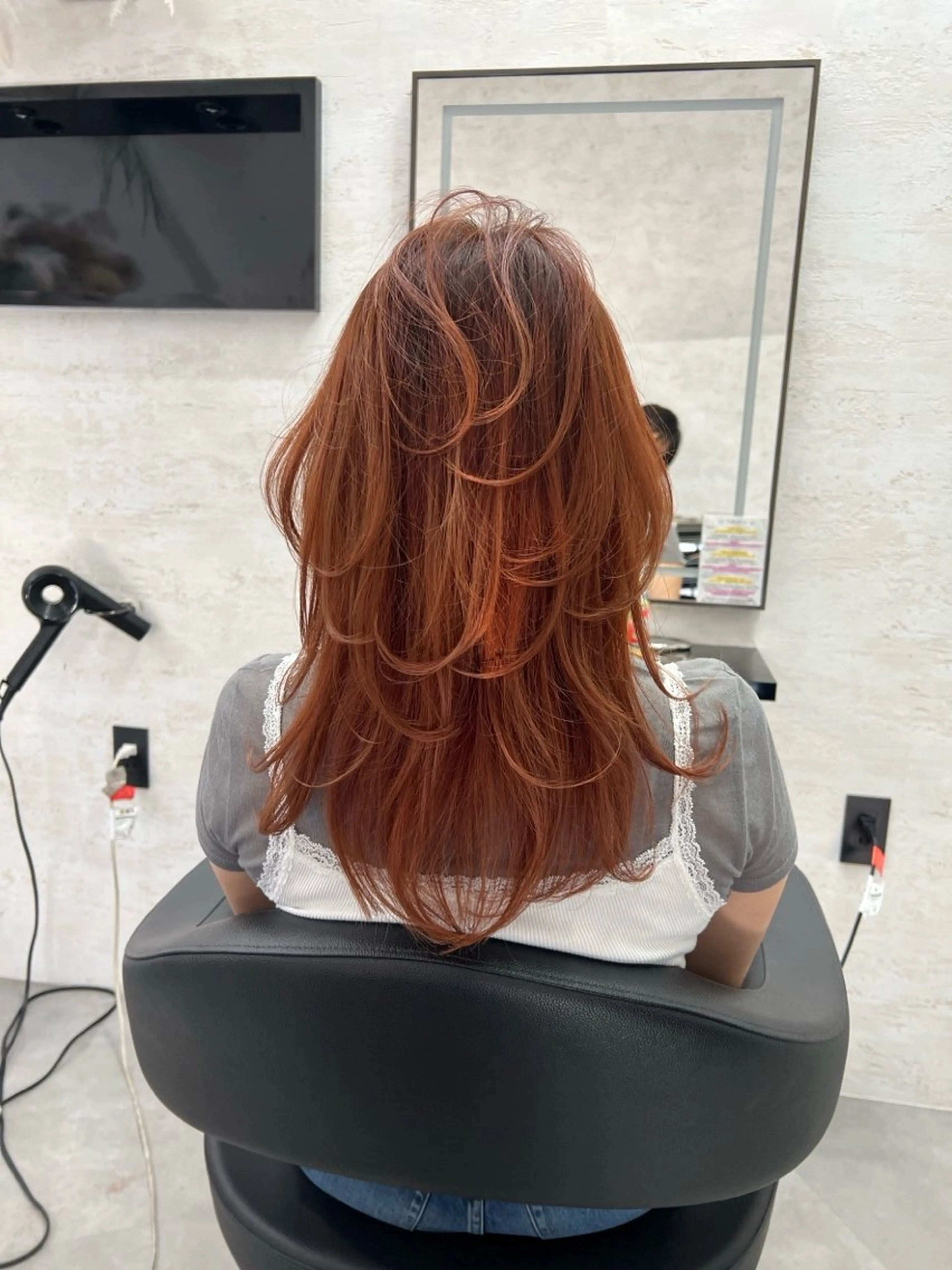 カラー エクステ・レイヤ ーカット/yuunaのヘアスタイル