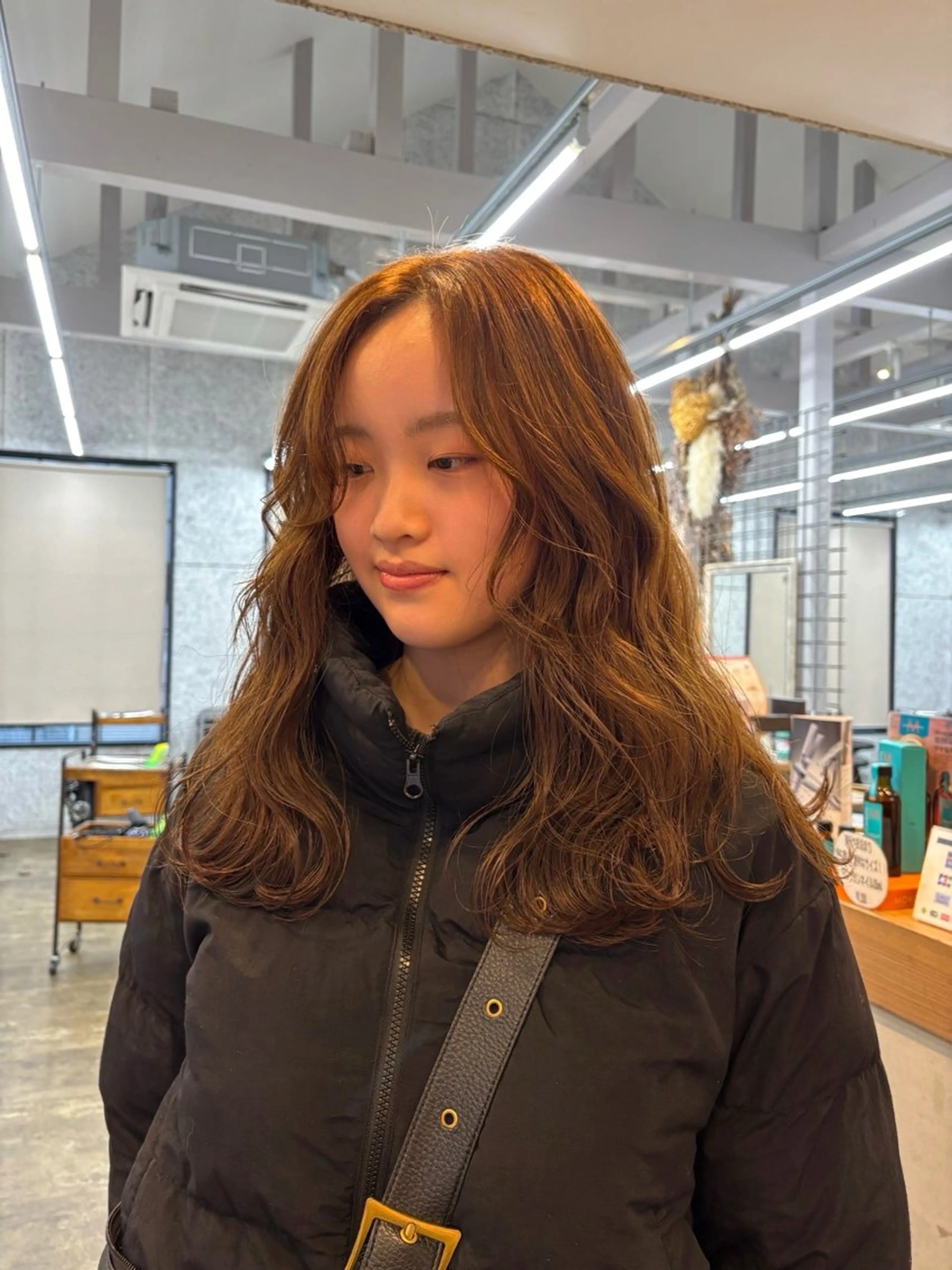 ロング サ チのヘアスタイル