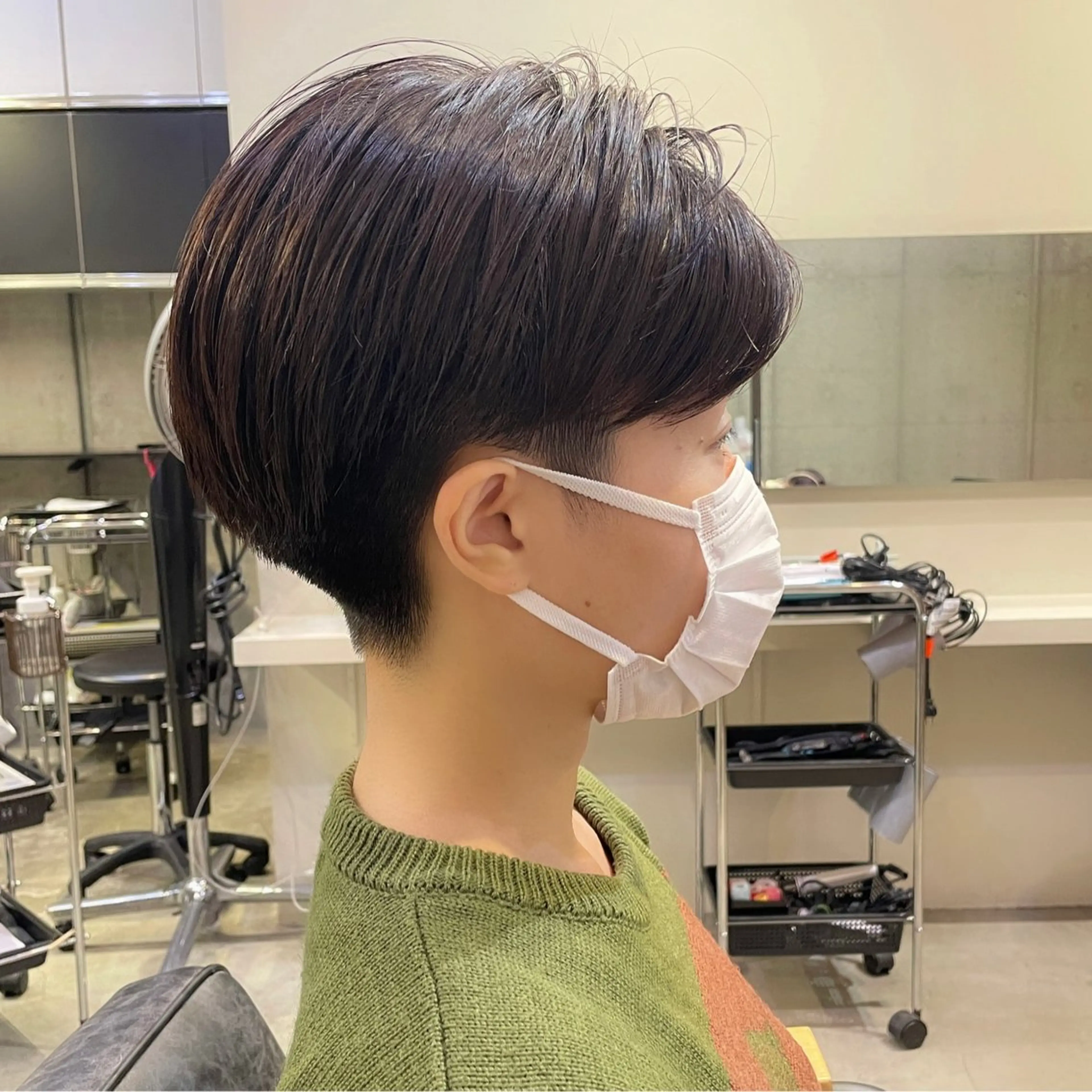 ショート LIBERTY-A所属・西大島美容師 渡部仁太のヘアスタイル