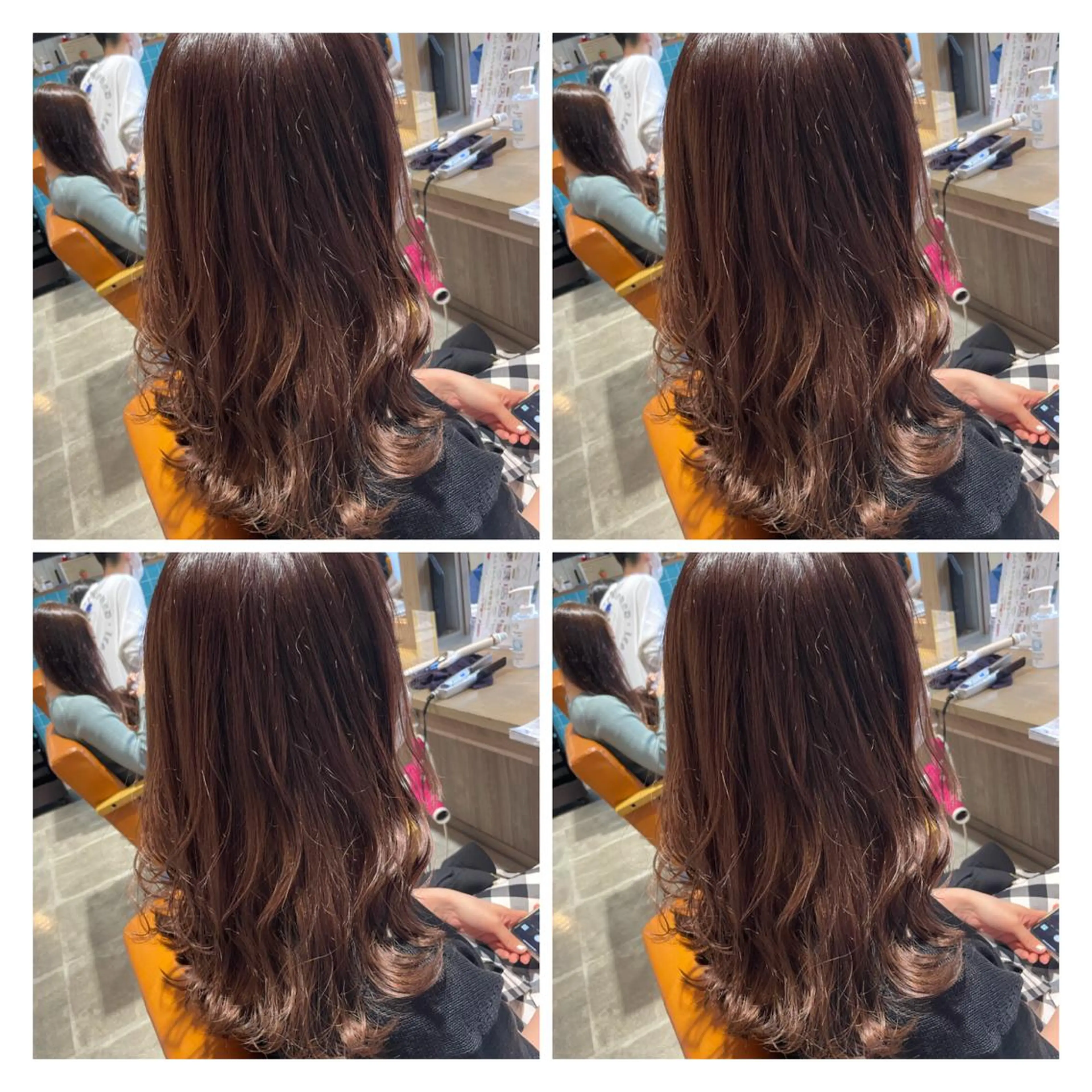 ロング カラー 髪質改善艶髪 ℍ𝔸ℝ𝕌𝕂𝔸のヘアスタイル