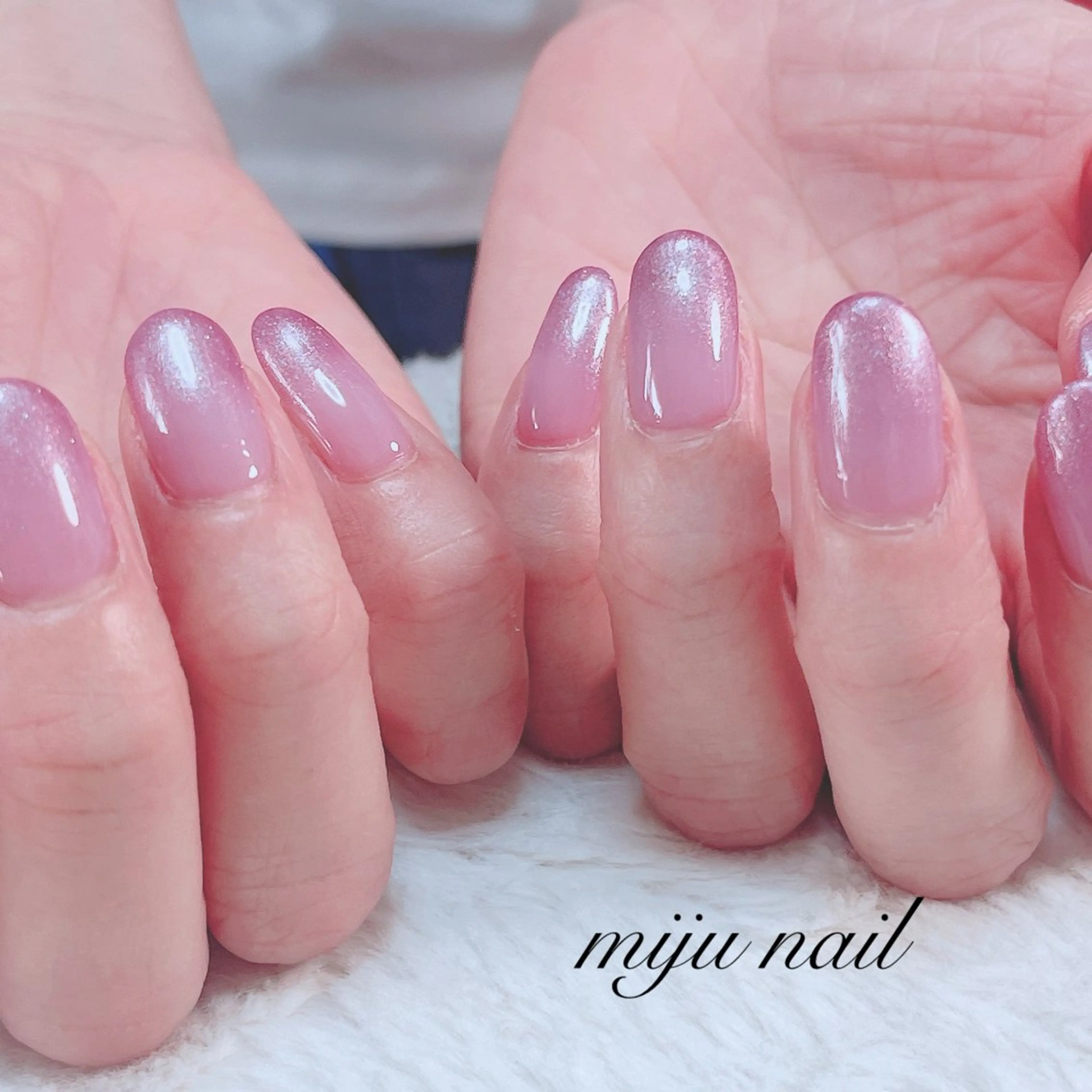 ネイル ❁miju nail 大人上品/自爪育成のネイルデザイン