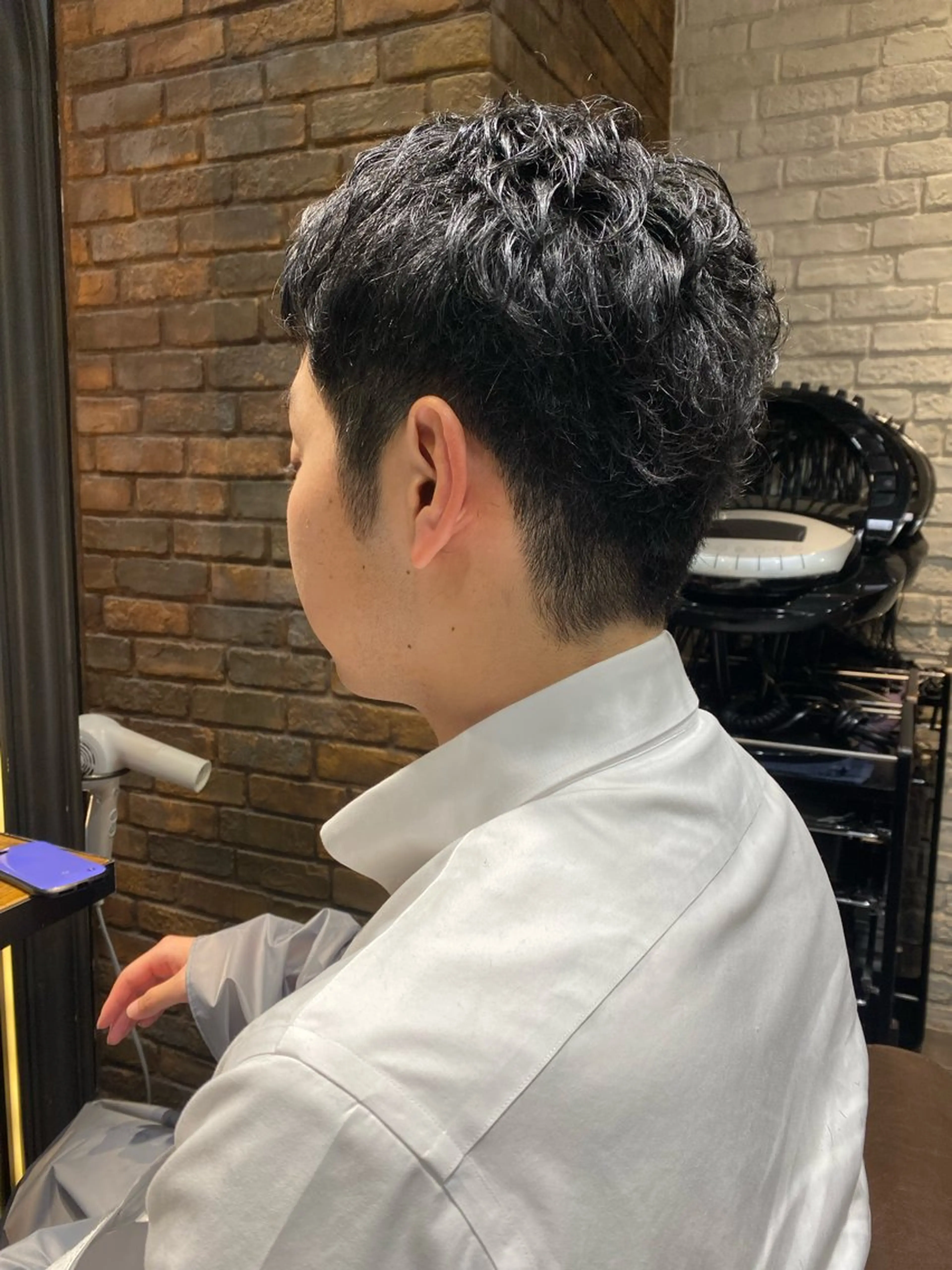 ショート メンズ ショートヘア カット トリートメント 韓国ヘア/銀座/艶髪 /MINX/ウチダのヘアスタイル